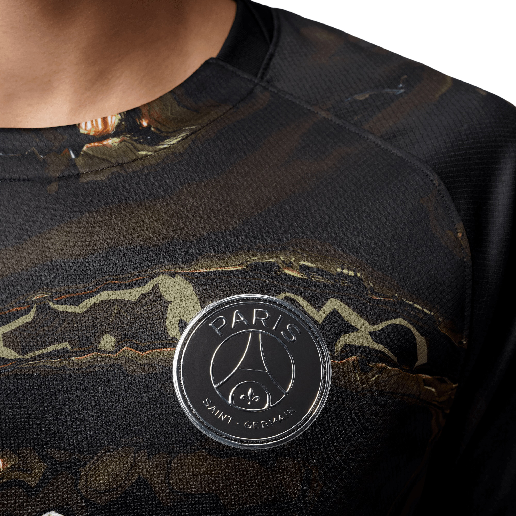 PSG Jordan Night Edition Stadium Long-Sleeved Shirt 2025-26, , rebel_hi-res