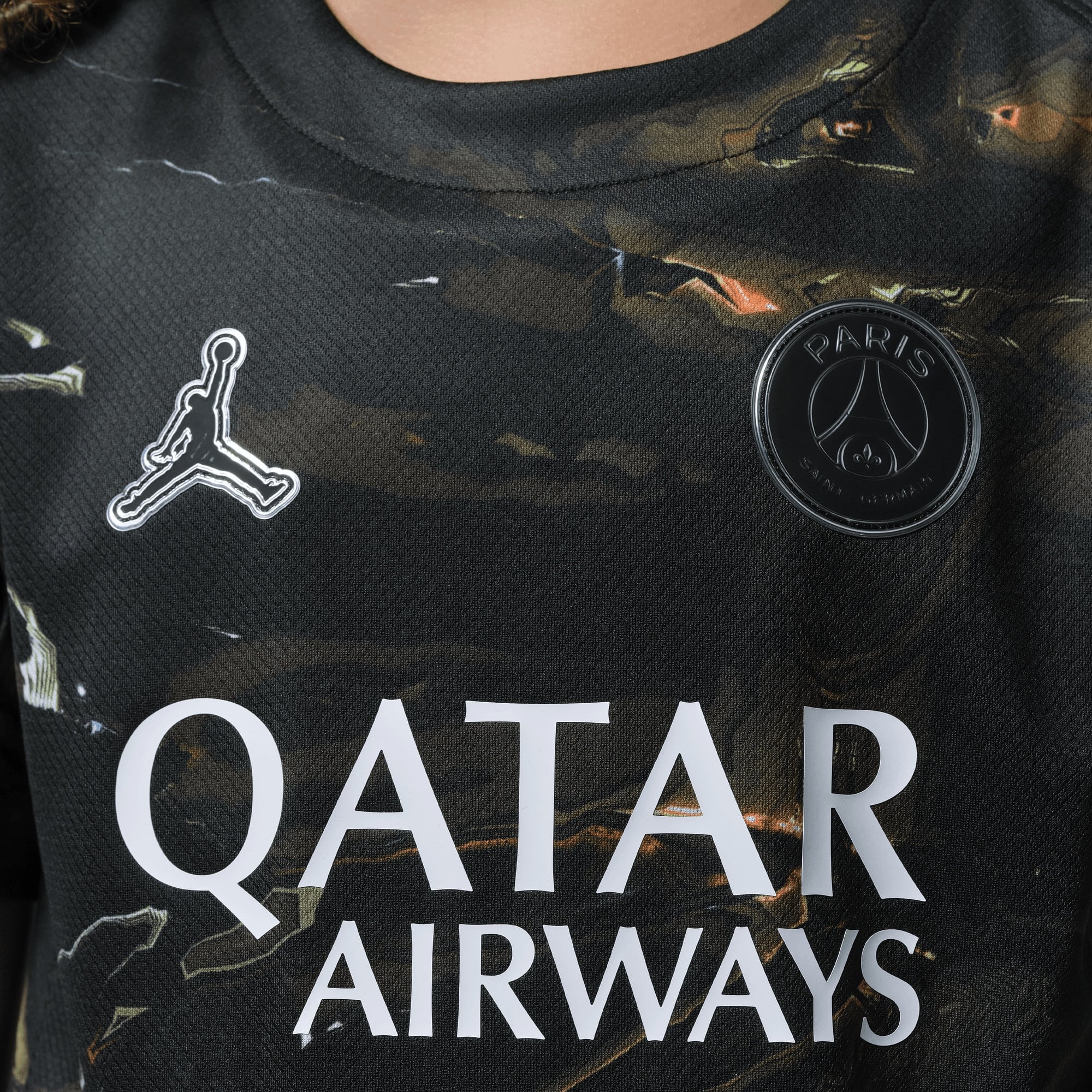 PSG Jordan Night Edition Stadium Shirt 2025-26 - Kids, , rebel_hi-res