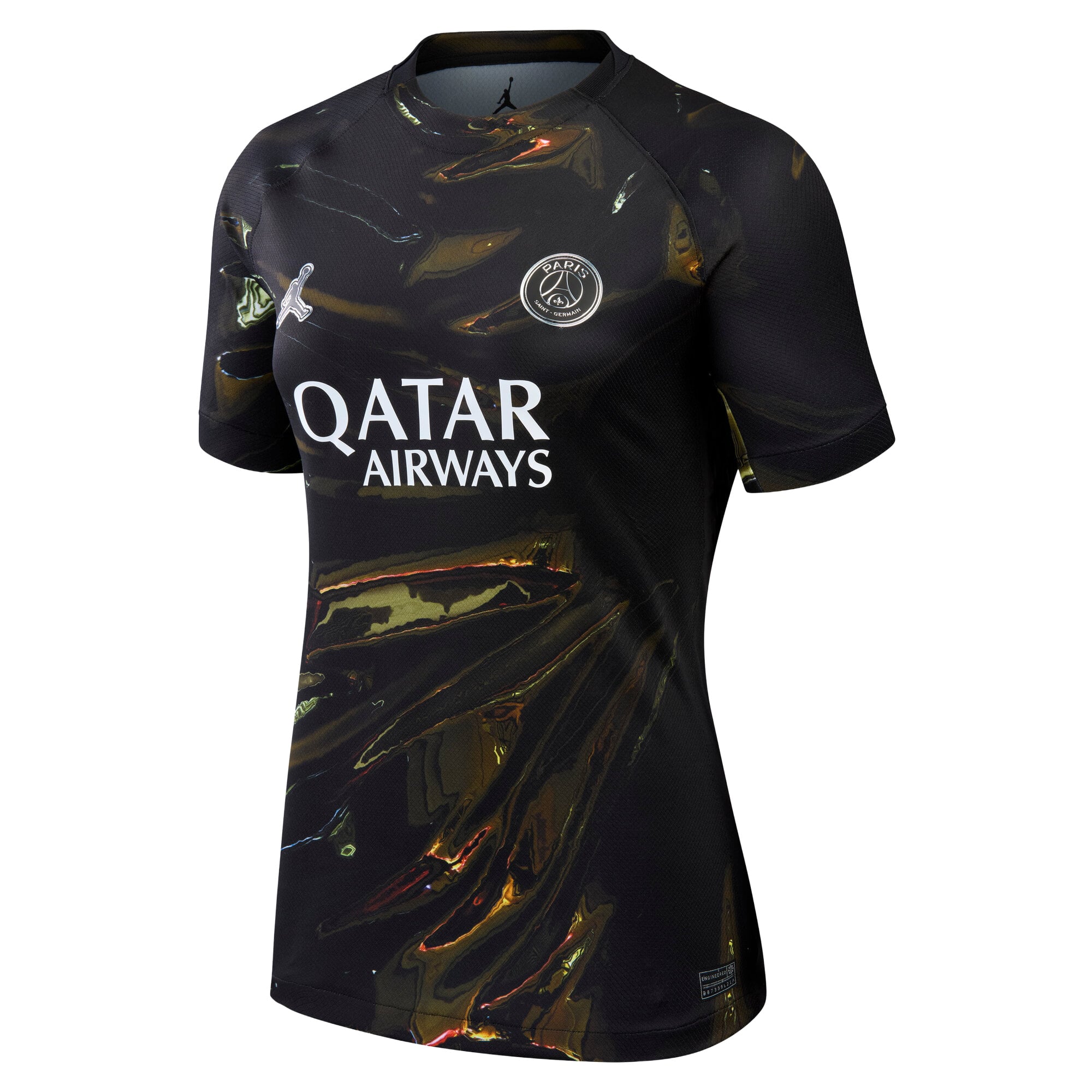 PSG Jordan Night Edition Stadium Shirt 2025-26 - Womens, , rebel_hi-res
