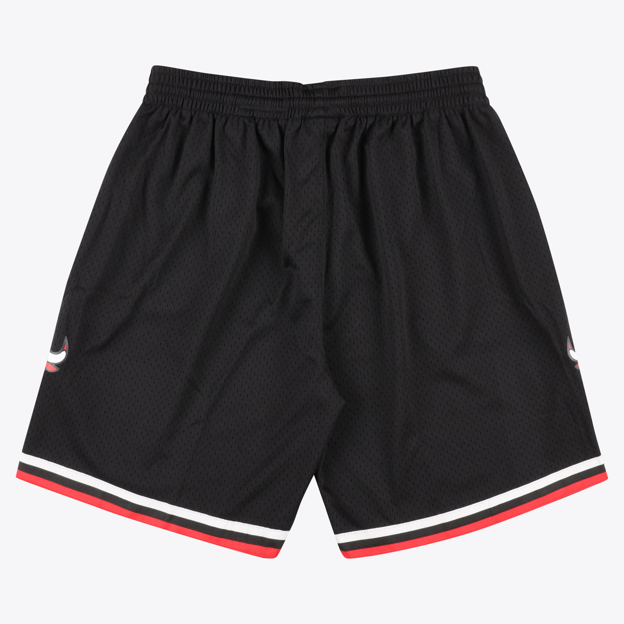 Chicago Bulls Hardwood Classics Alternate Swingman Shorts By Mitchell & Ness - Black - Mens, , rebel_hi-res