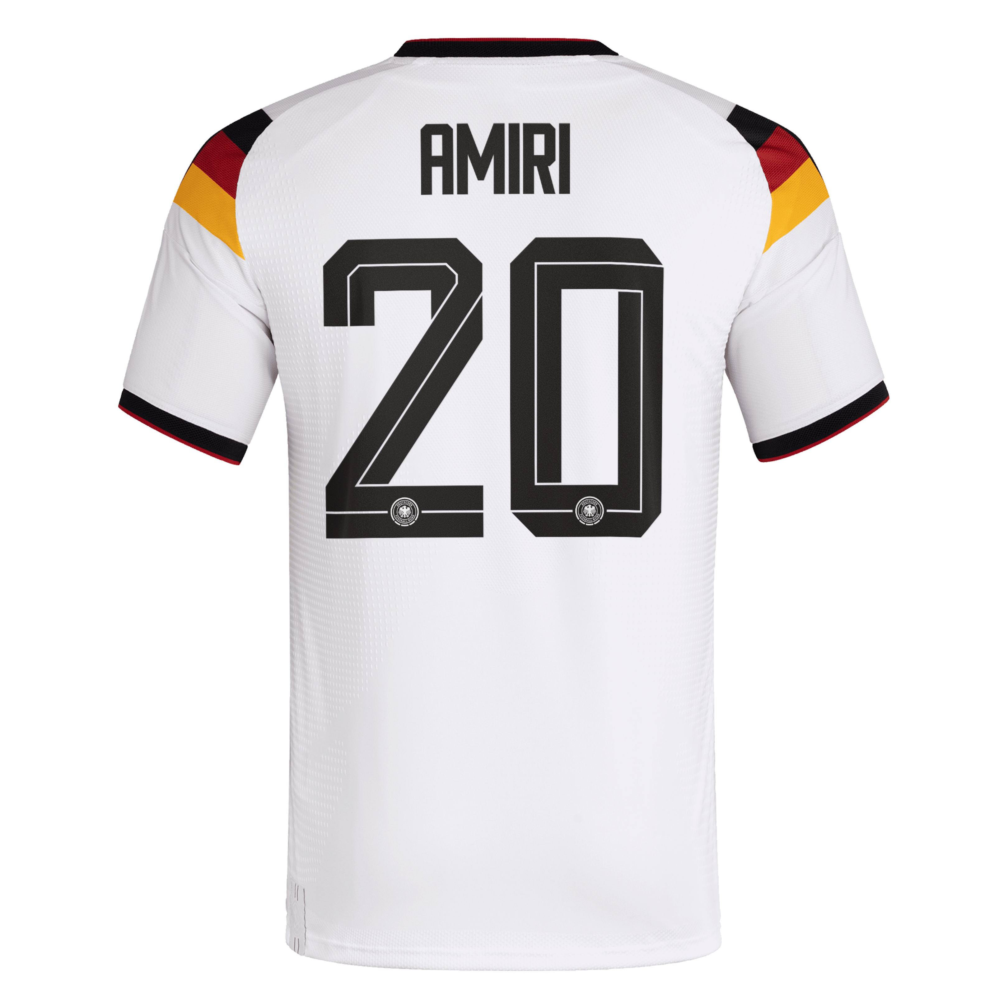 Germany National Team adidas Home Authentic Shirt 2026 with Amiri 10 printing, , rebel_hi-res