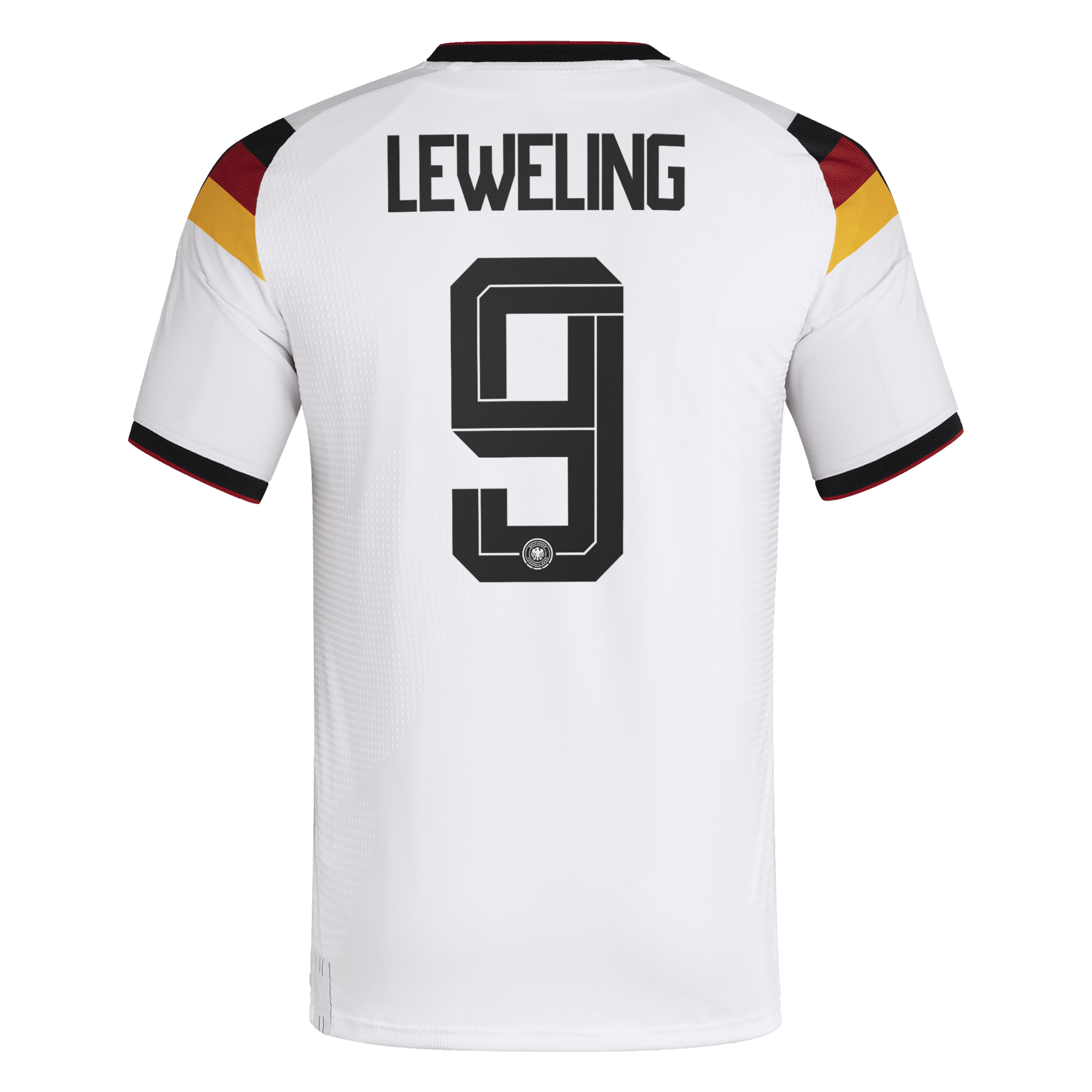 Germany National Team adidas Home Authentic Shirt 2026 with Leweling 7 printing, , rebel_hi-res