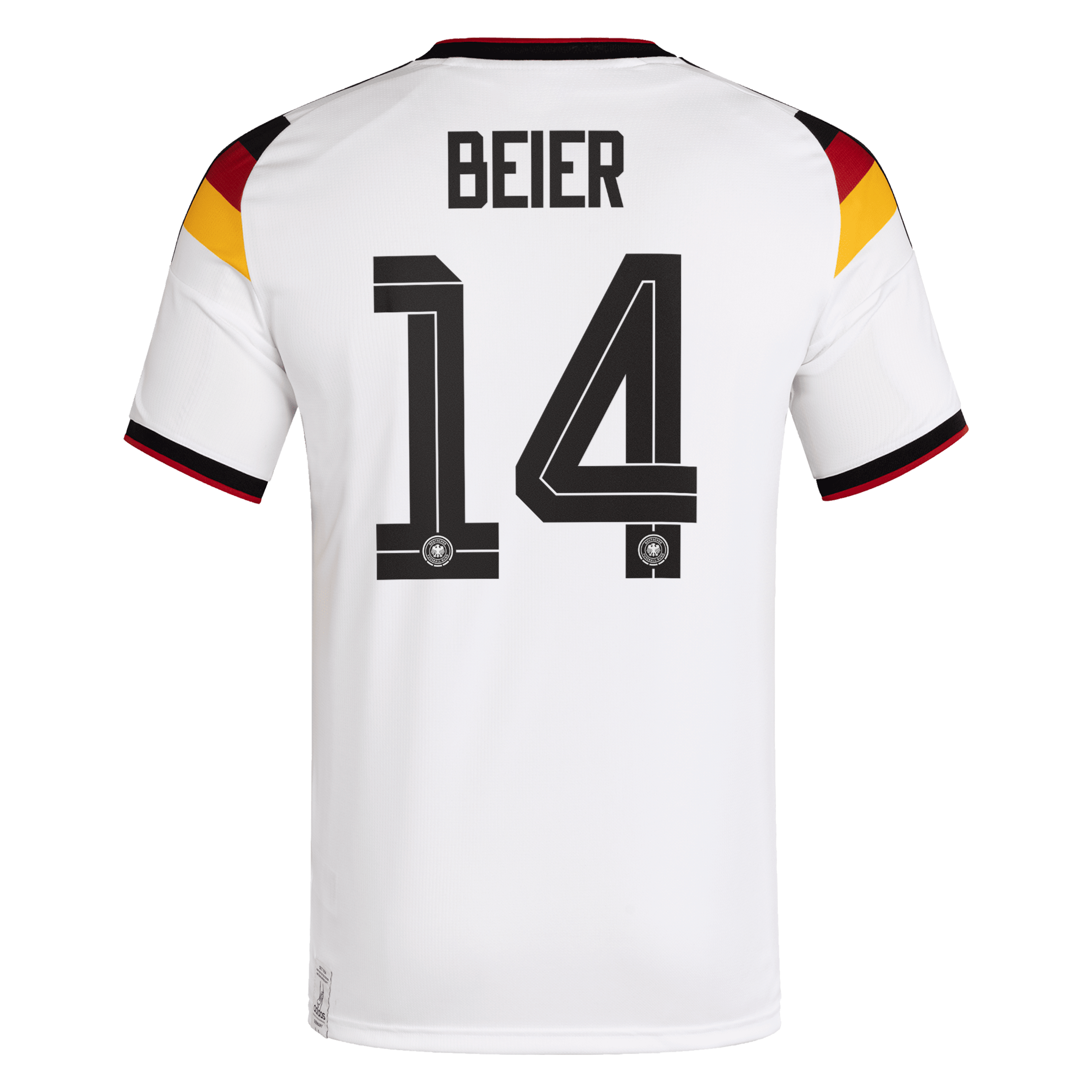 Germany National Team adidas Home Shirt 2026 with Beier 9 printing, , rebel_hi-res