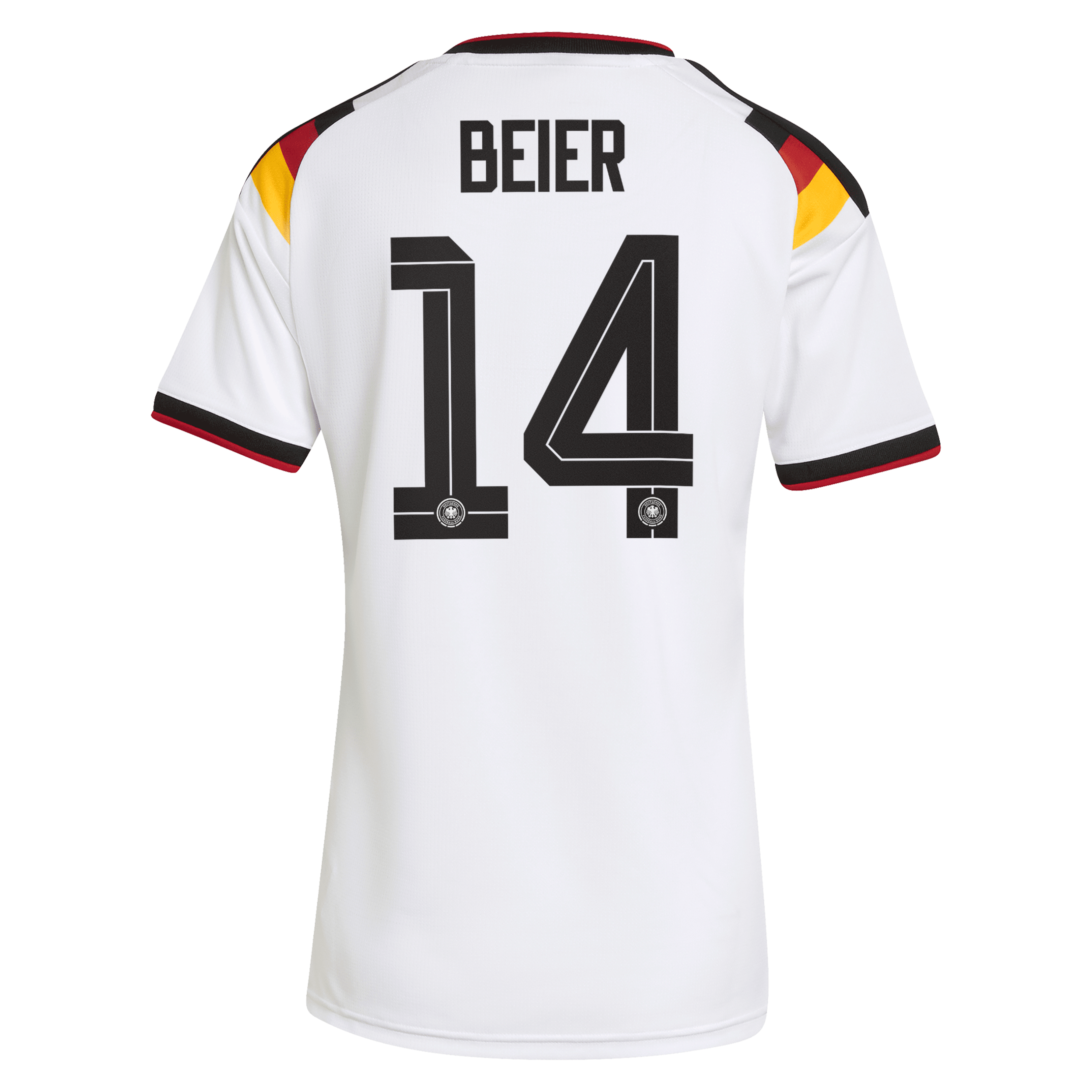 Germany National Team adidas Home Shirt 2026 - Womens with Beier 9 printing, , rebel_hi-res