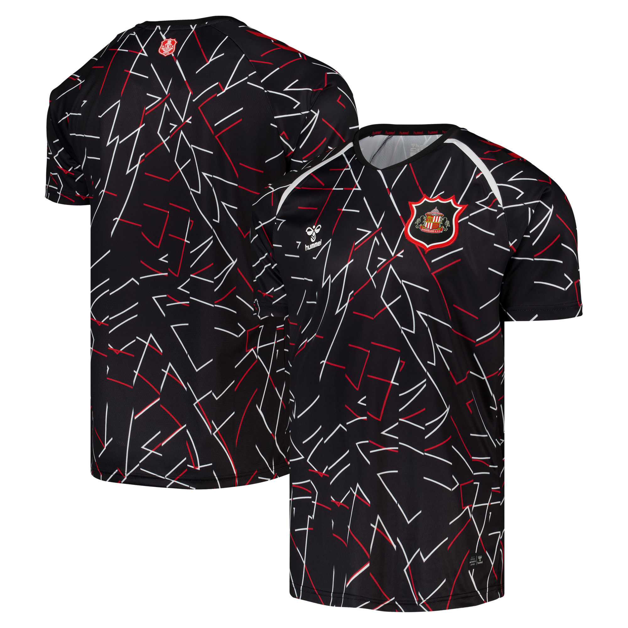 Sunderland Hummel Home Matchday Jersey - Black, , rebel_hi-res
