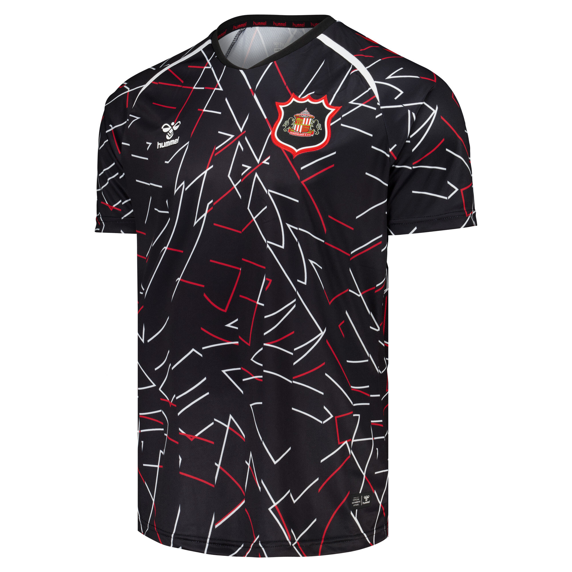 Sunderland Hummel Home Matchday Jersey - Black, , rebel_hi-res
