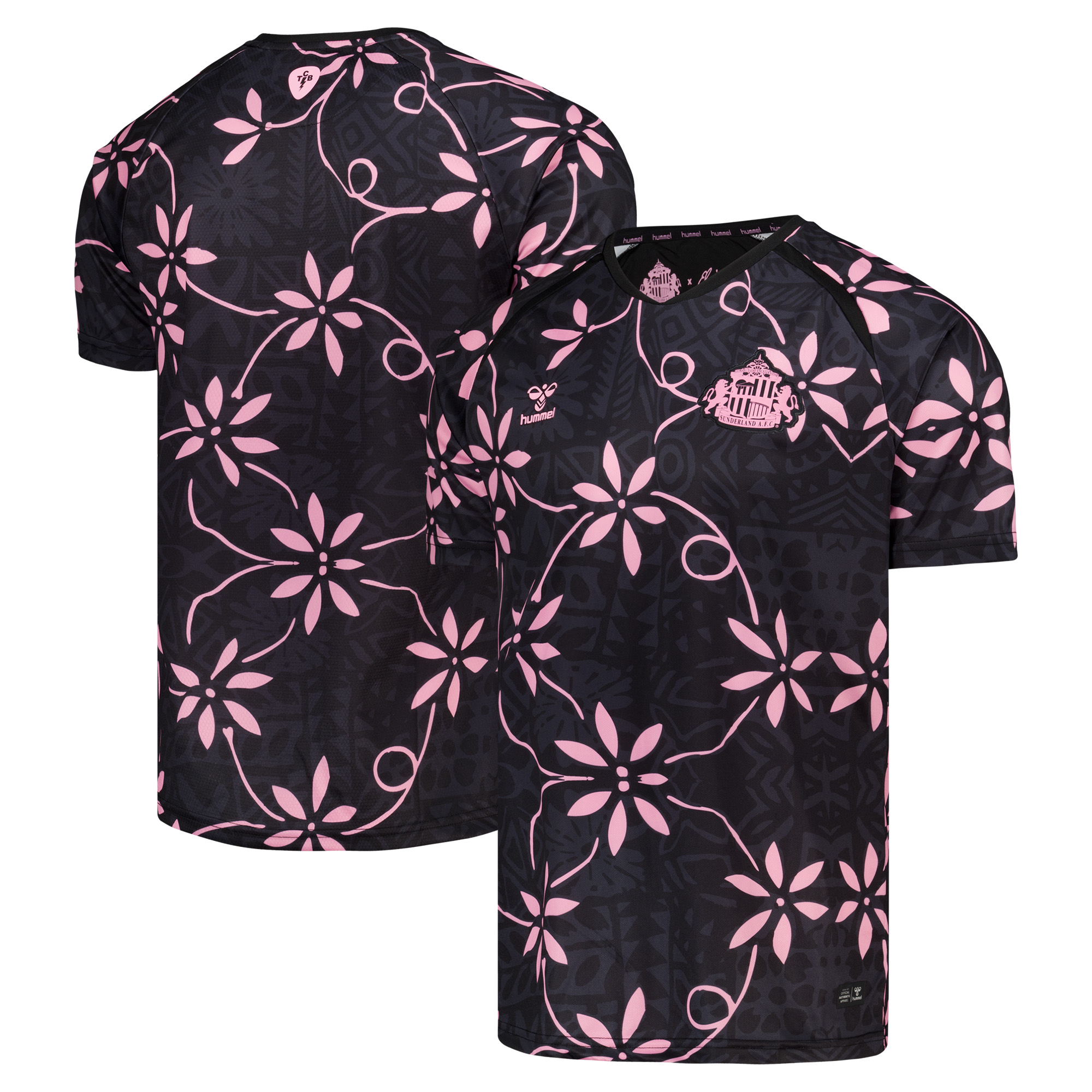 Sunderland x Elvis Hummel Away Matchday Jersey - Black, , rebel_hi-res
