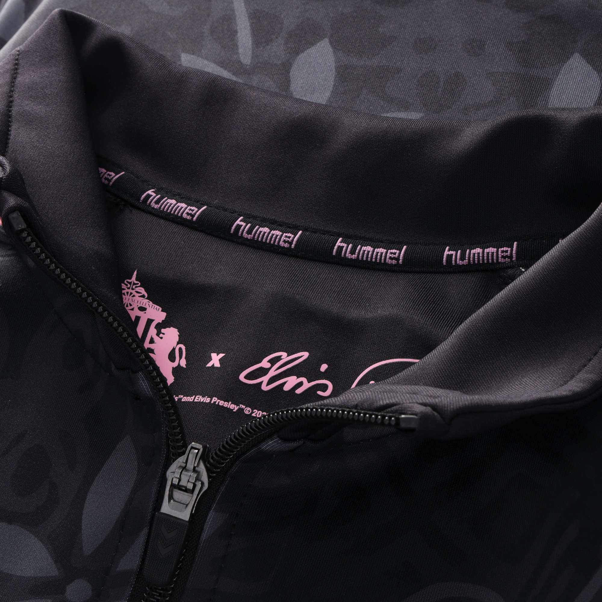 Sunderland x Elvis Hummel Away Matchday Half Zip - Black, , rebel_hi-res