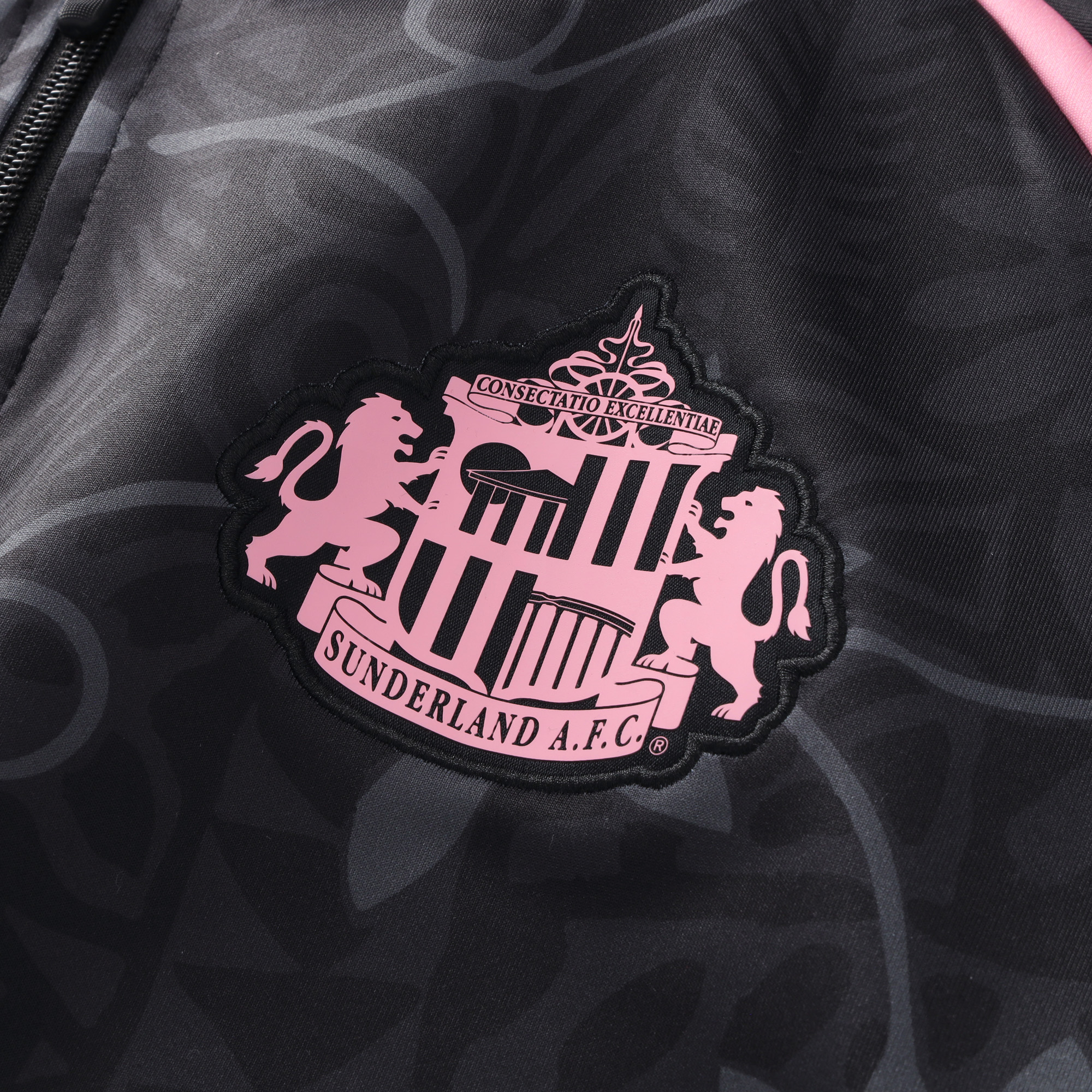 Sunderland x Elvis Hummel Away Matchday Half Zip - Black, , rebel_hi-res