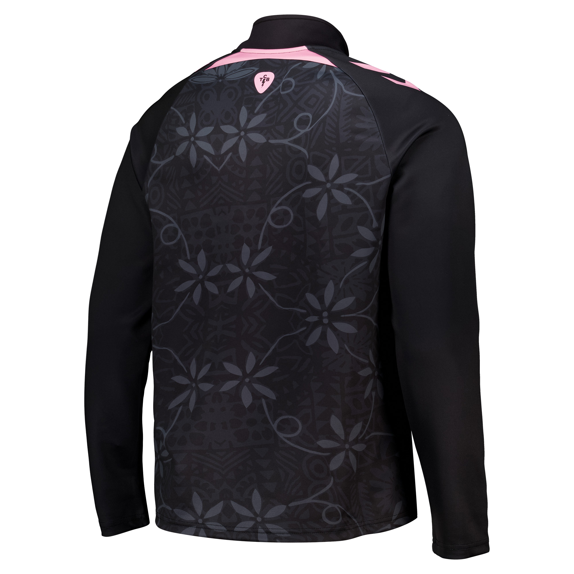 Sunderland x Elvis Hummel Away Matchday Half Zip - Black, , rebel_hi-res