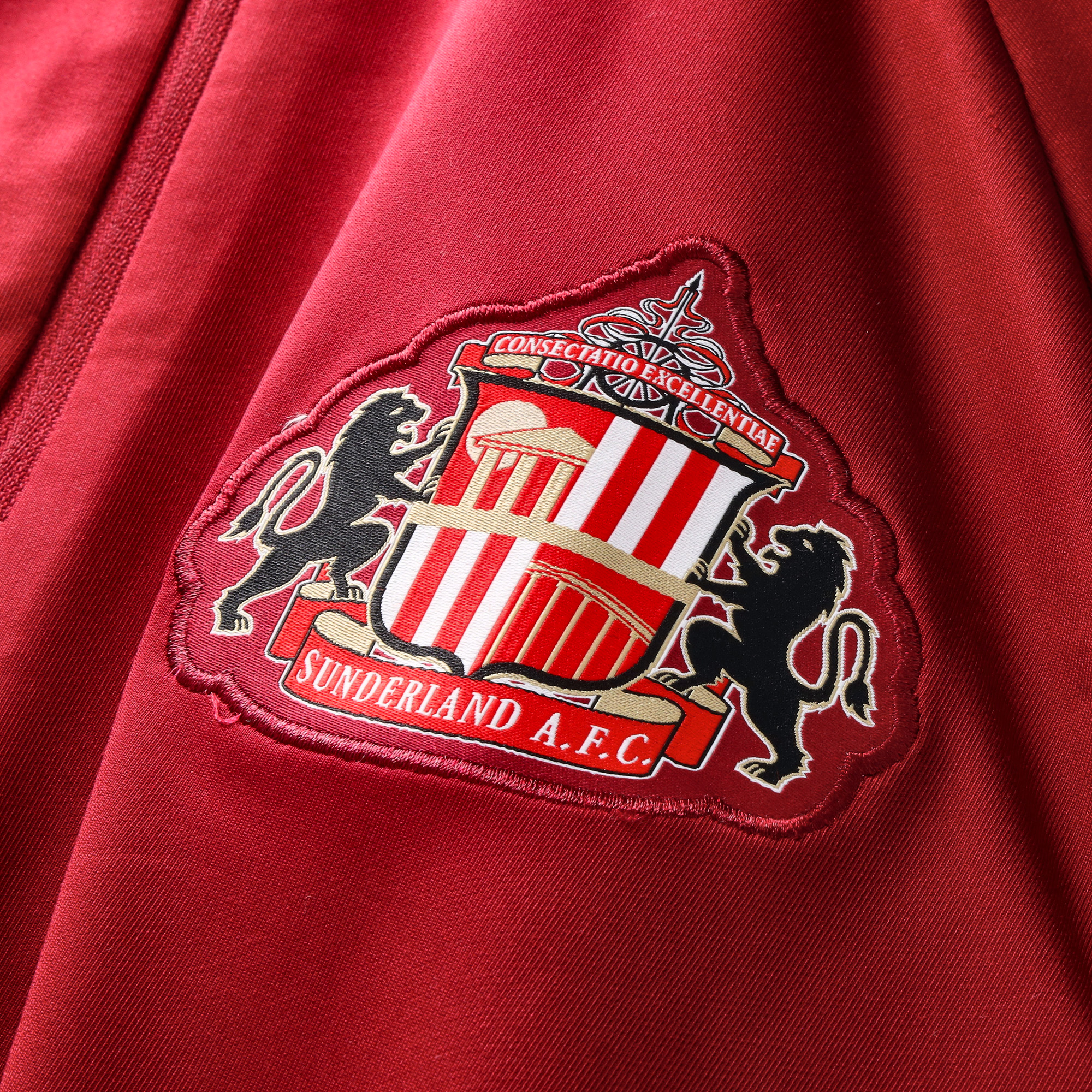 Sunderland Hummel Training Half Zip - Dark Red, , rebel_hi-res