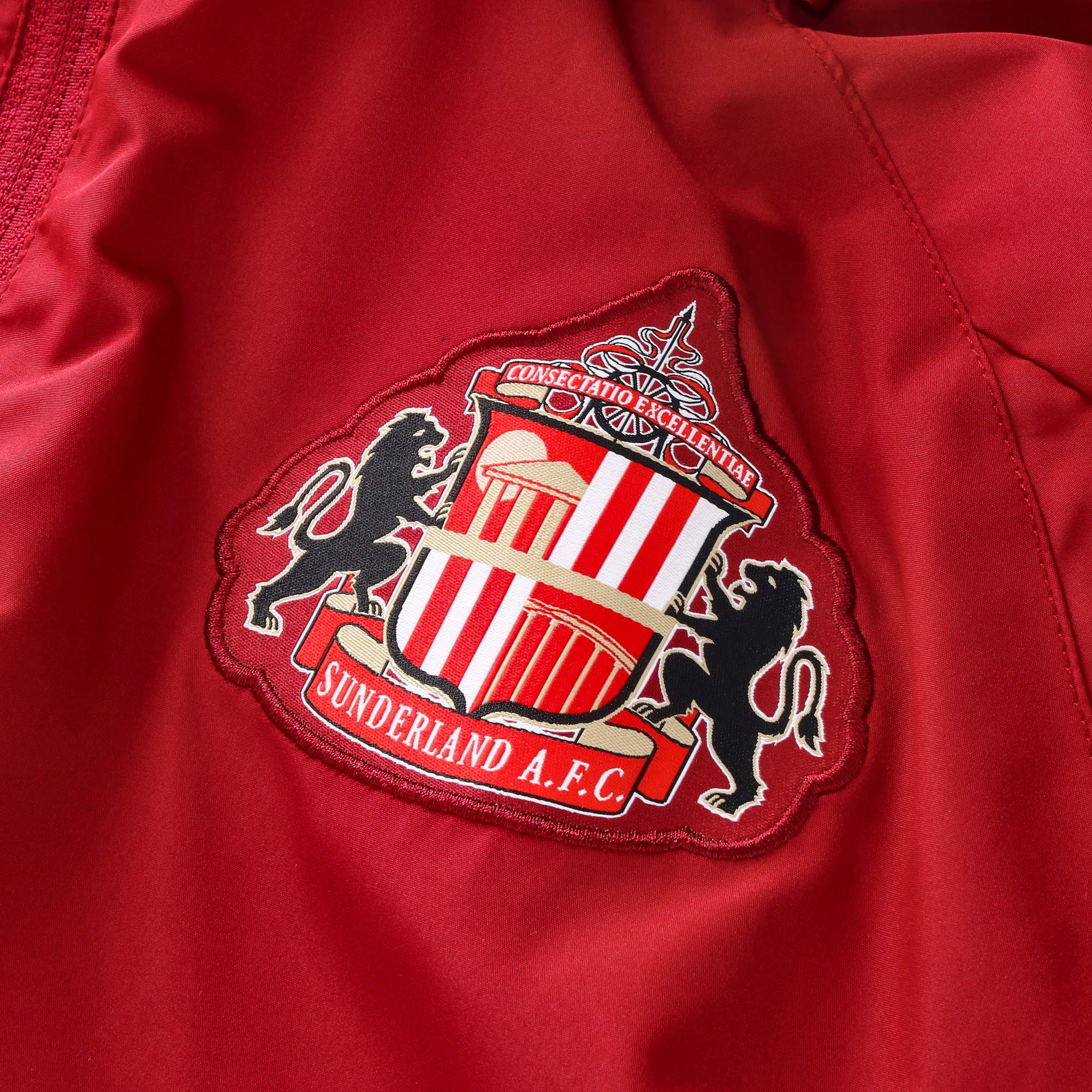 Sunderland Hummel Training All-Weather Jacket - Dark Red, , rebel_hi-res