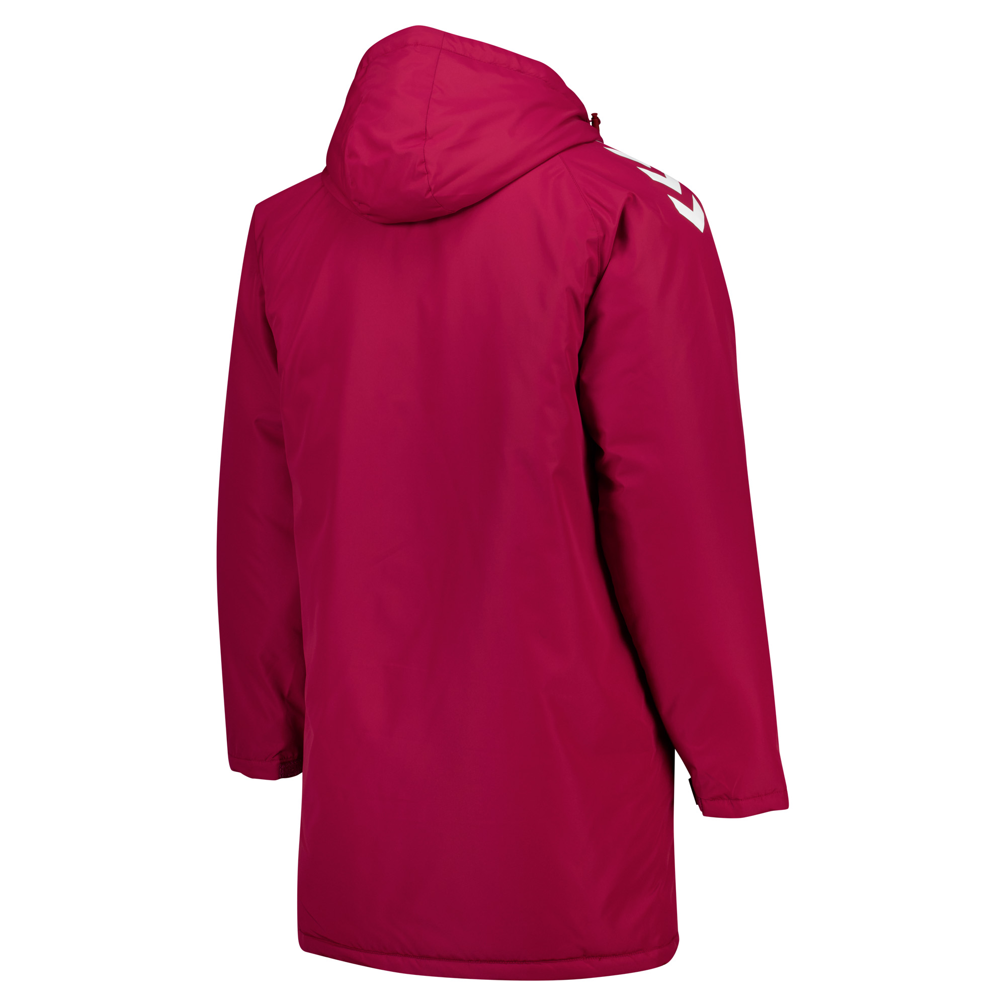 Sunderland Hummel Training Bench Jacket - Dark Red, , rebel_hi-res