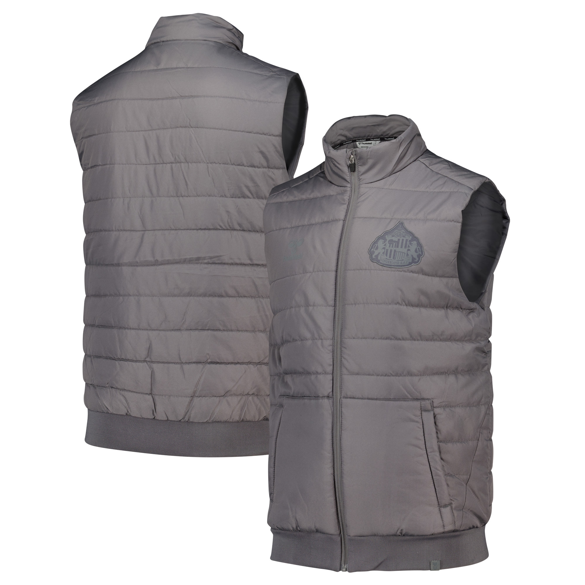 Sunderland Hummel Travel Gilet - Grey, , rebel_hi-res