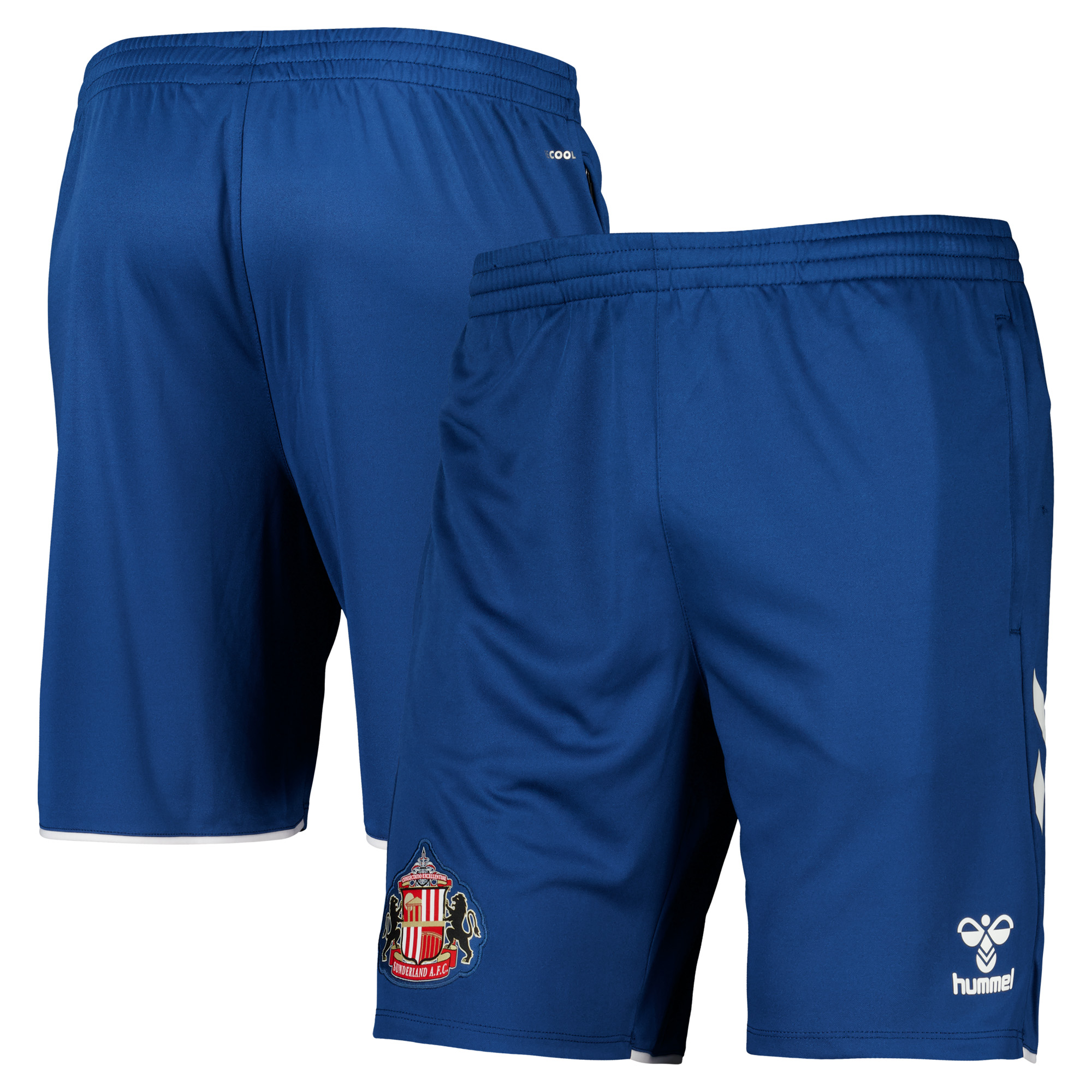 Sunderland Hummel Training Shorts - Navy, , rebel_hi-res