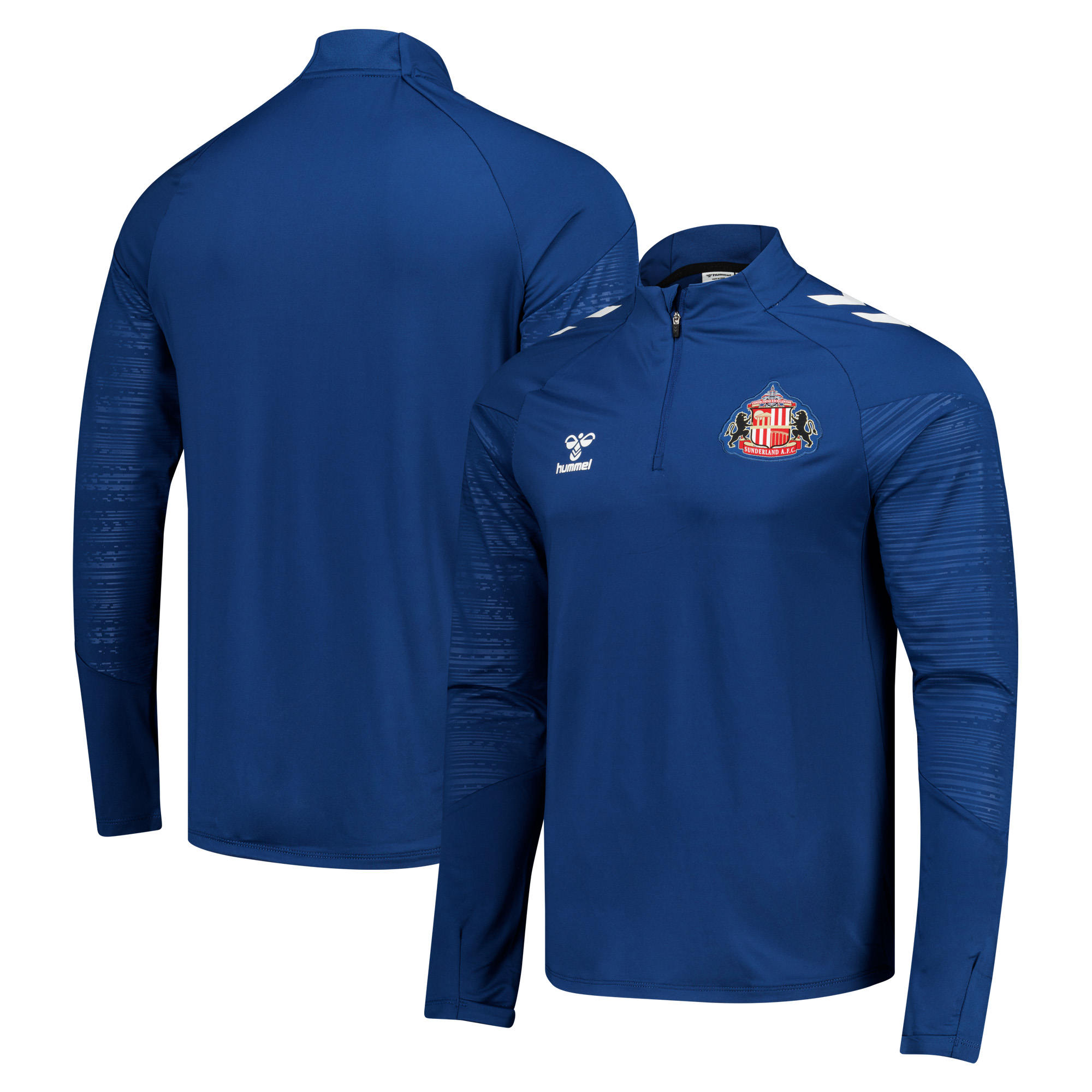 Sunderland Hummel Training Half Zip - Navy, , rebel_hi-res