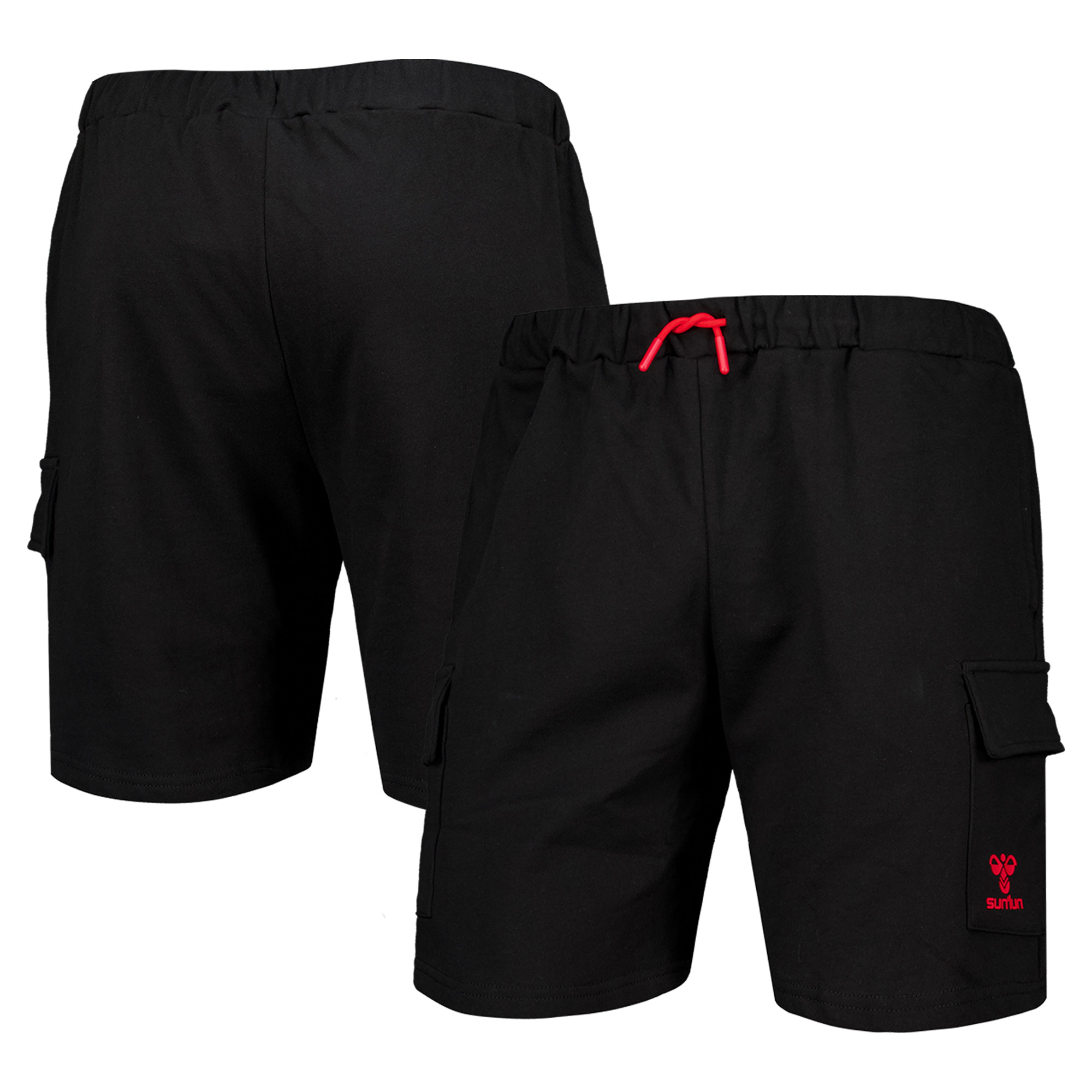 Sunderland Hummel Lounge Shorts - Black, , rebel_hi-res