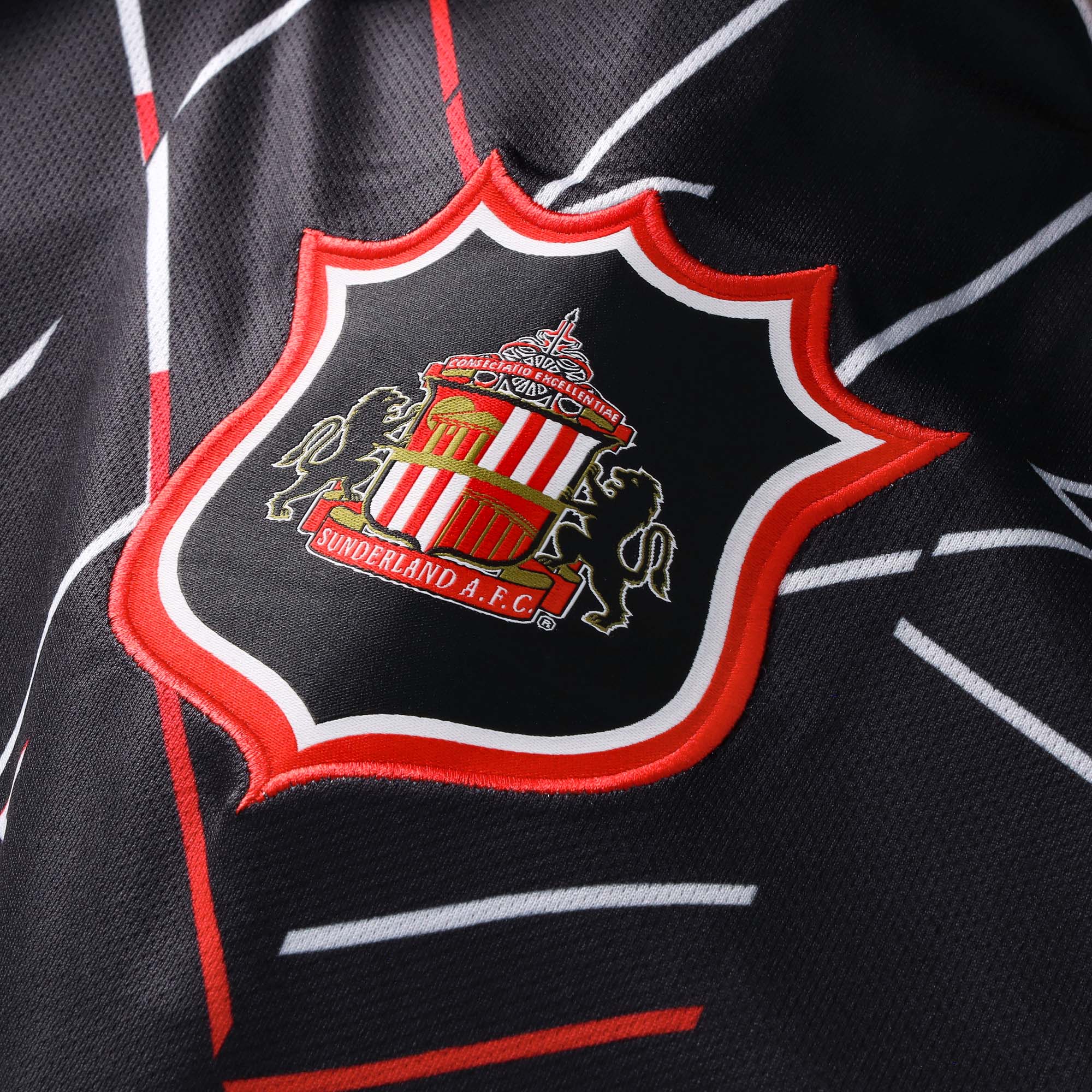 Sunderland Hummel Home Matchday Jersey - Black - Womens, , rebel_hi-res