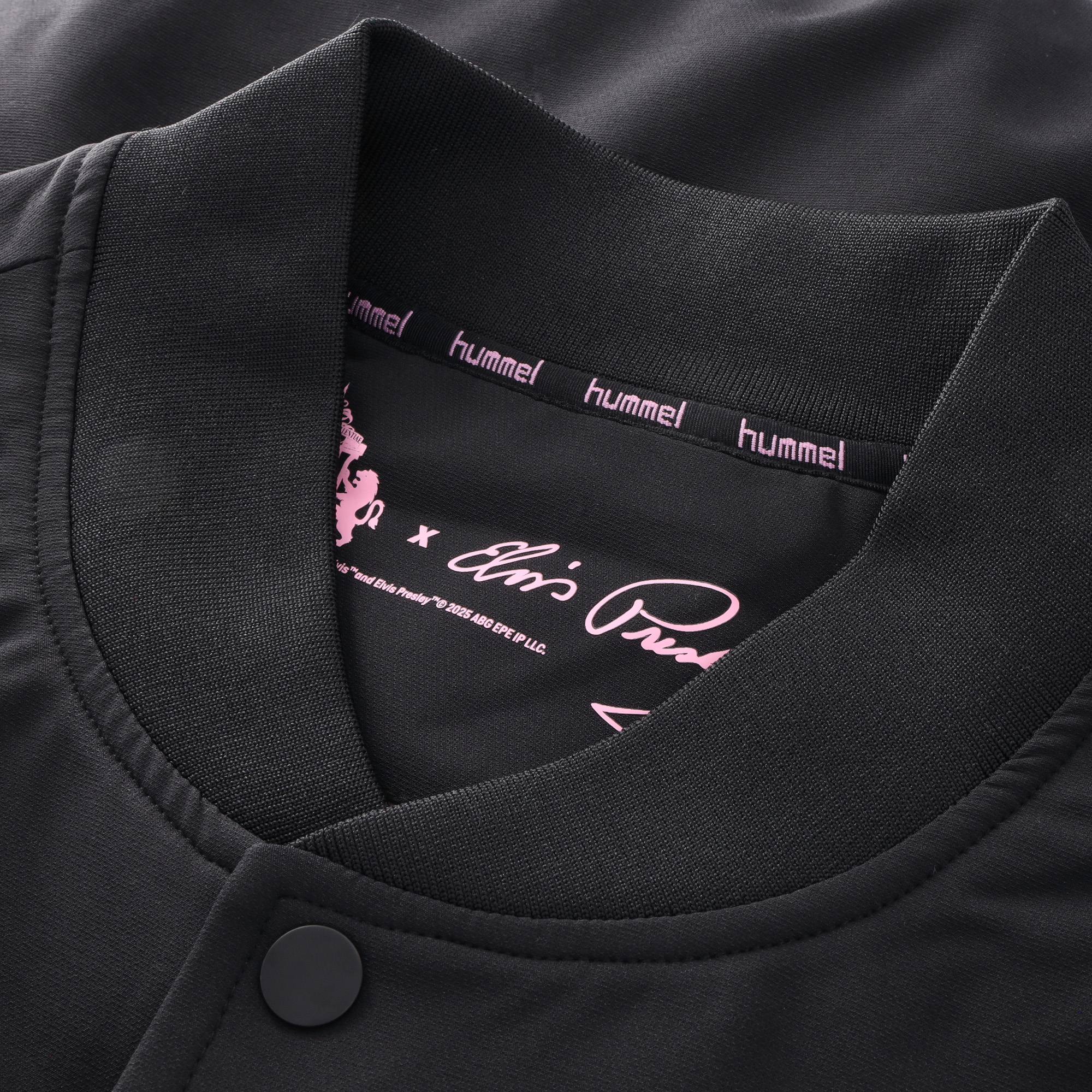 Sunderland x Elvis Hummel Away Matchday Varsity Jacket - Black - Kids, , rebel_hi-res