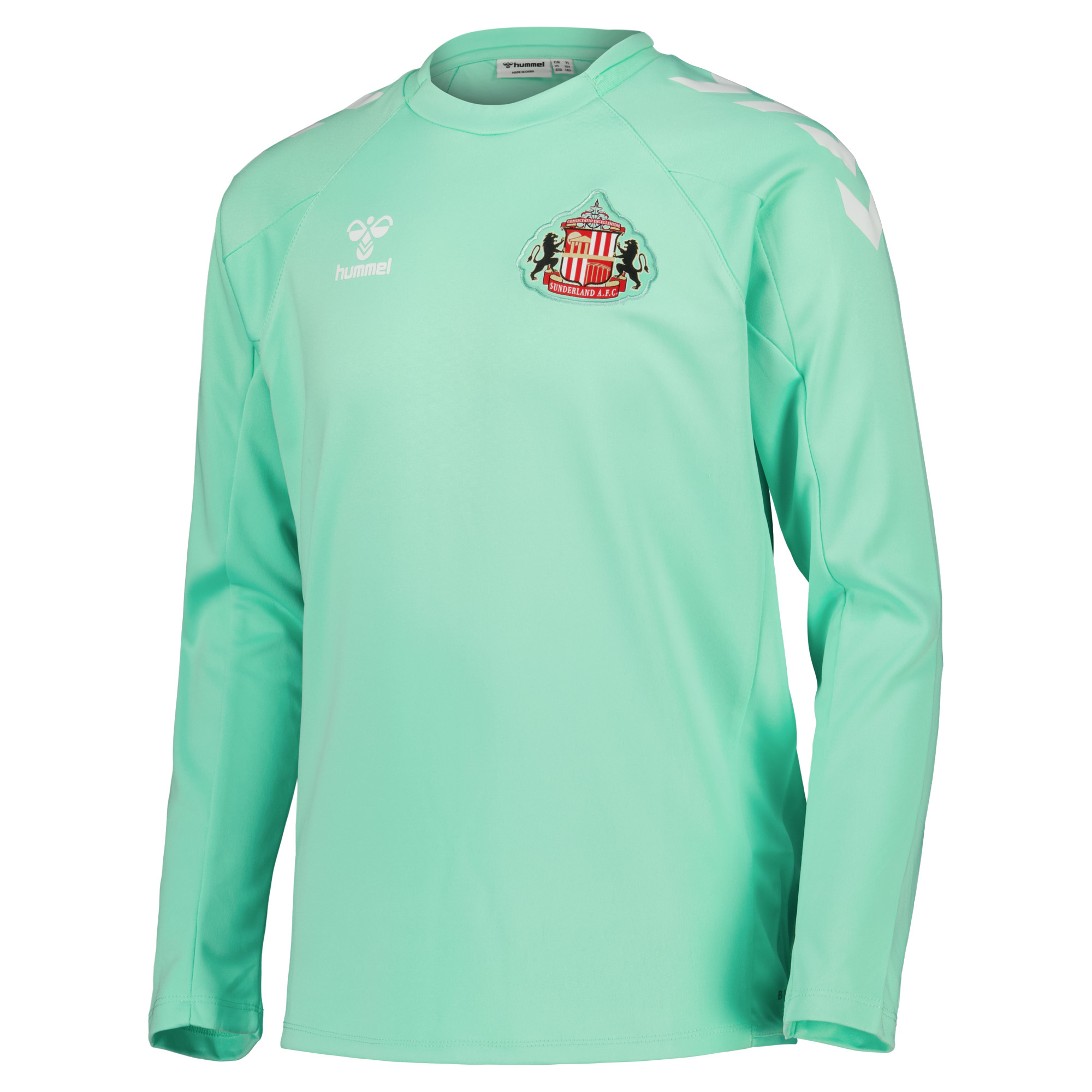 Sunderland Hummel Training Crew - Green - Kids, , rebel_hi-res