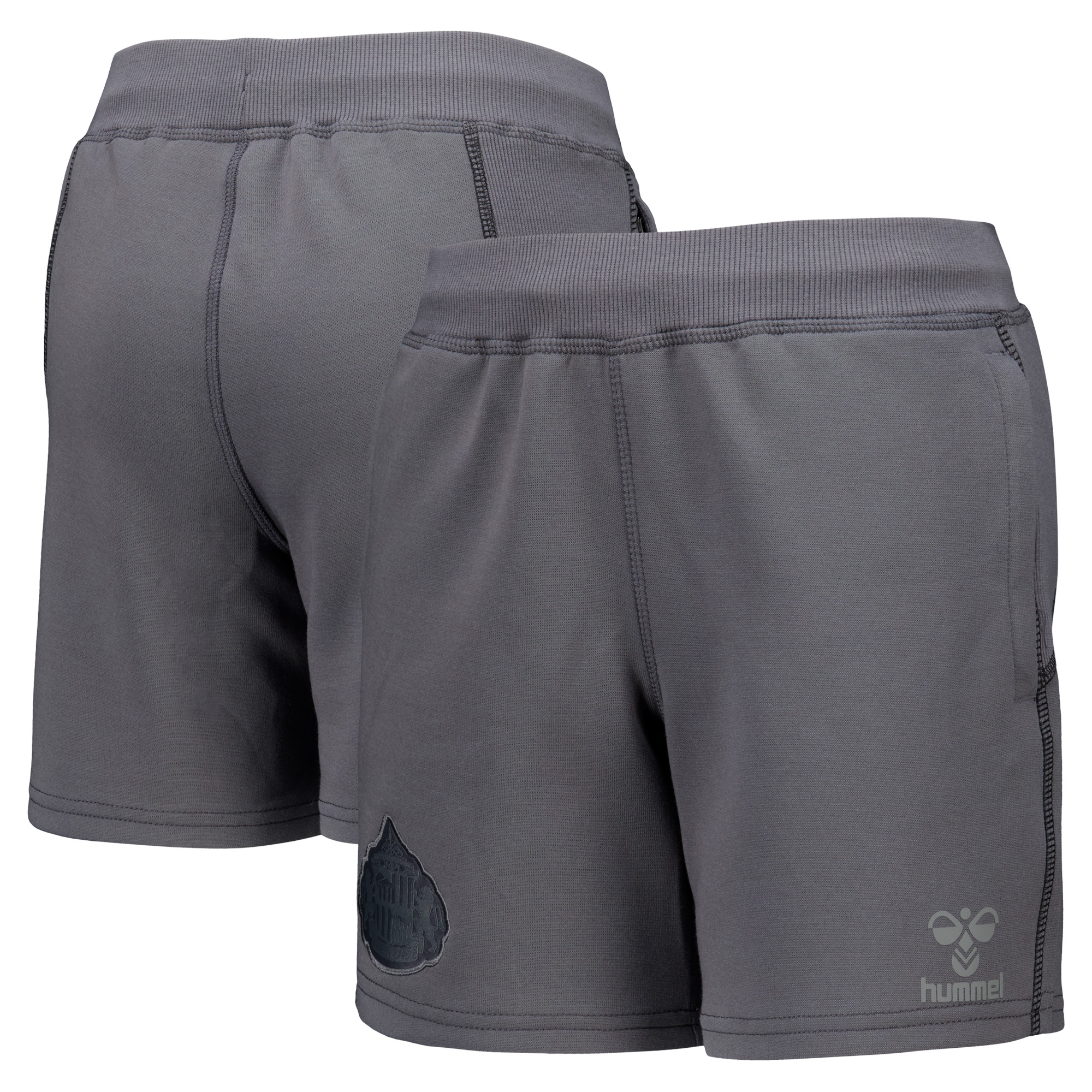 Sunderland Hummel Travel Shorts - Grey - Kids, , rebel_hi-res