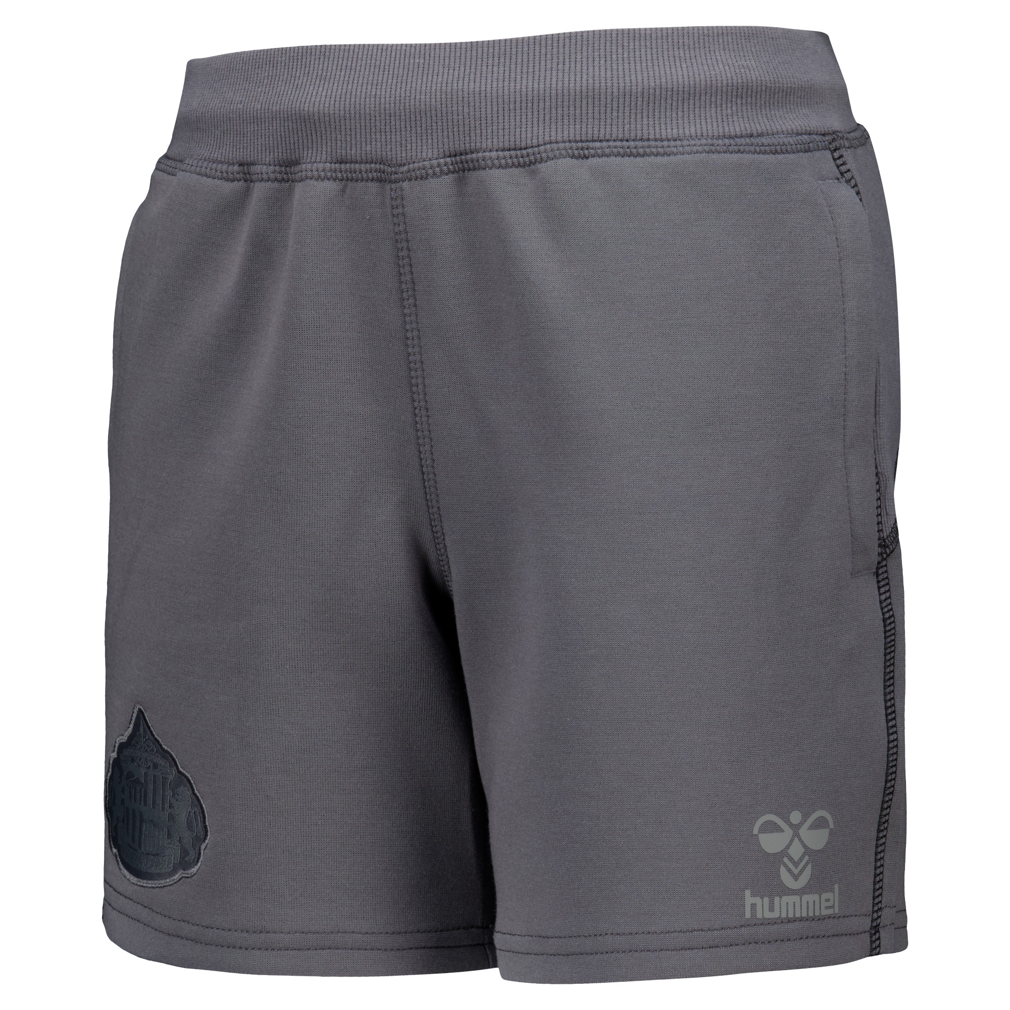 Sunderland Hummel Travel Shorts - Grey - Kids, , rebel_hi-res