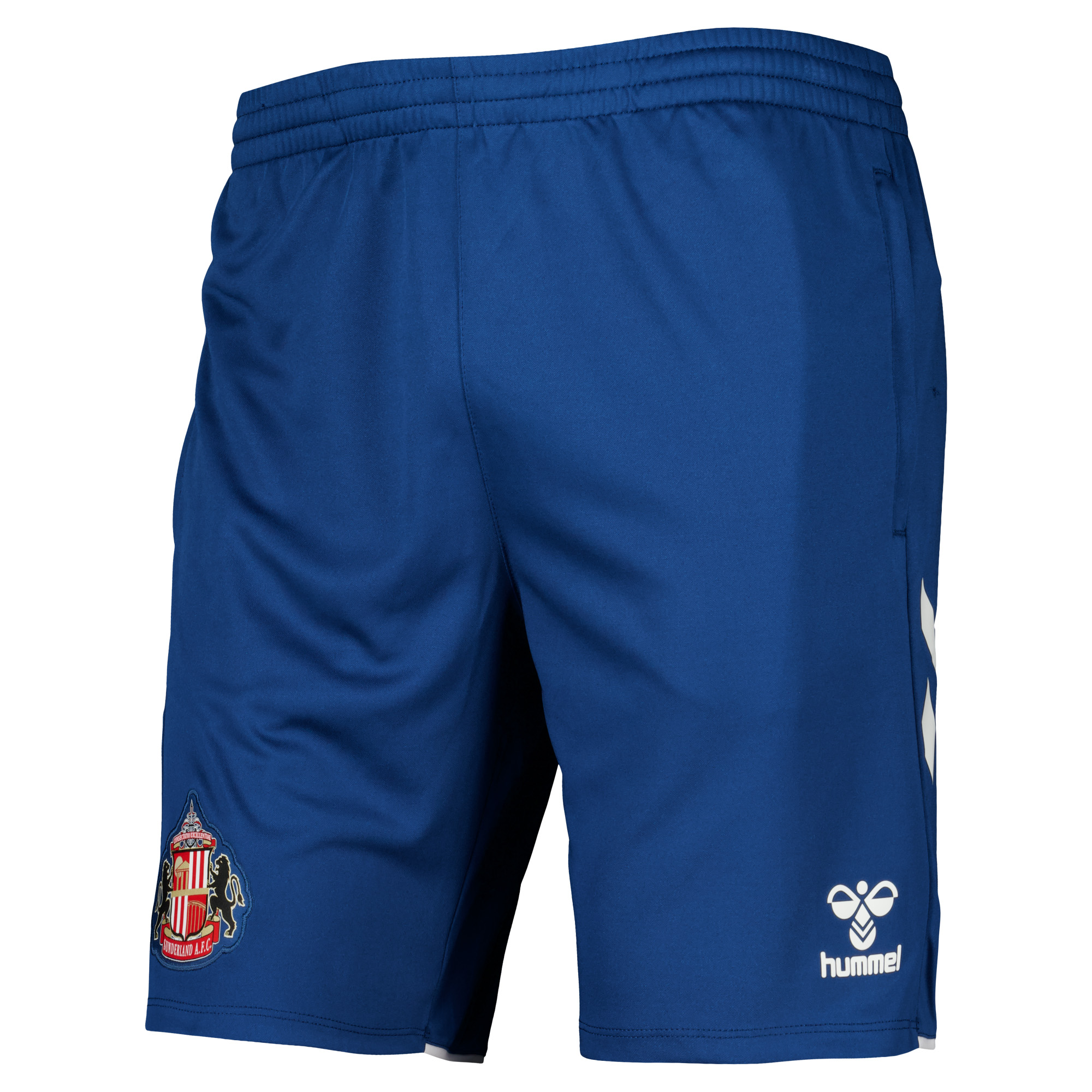 Sunderland Hummel Training Shorts - Navy - Kids, , rebel_hi-res