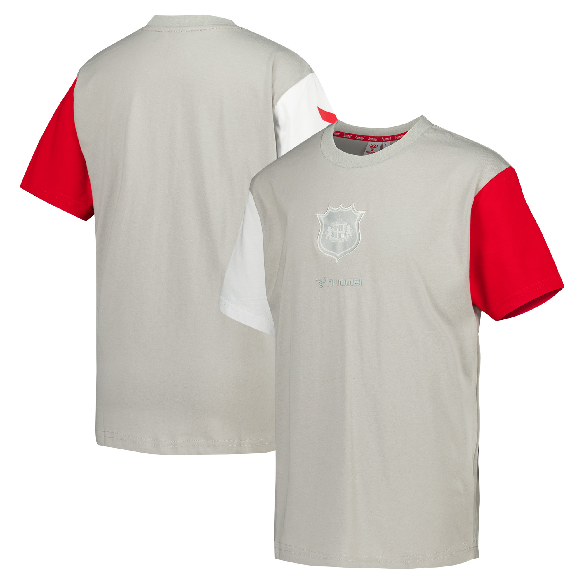 Sunderland Hummel Home T-Shirt - Grey - Kids, , rebel_hi-res