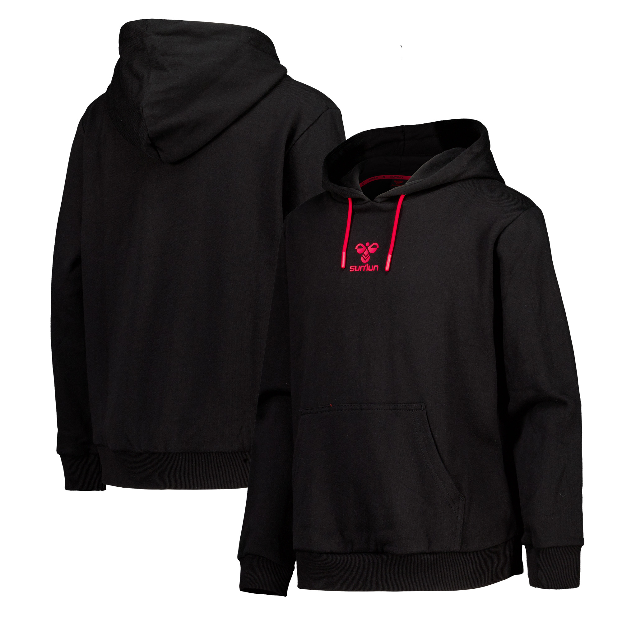 Sunderland Hummel Lounge Hoodie - Black - Kids, , rebel_hi-res