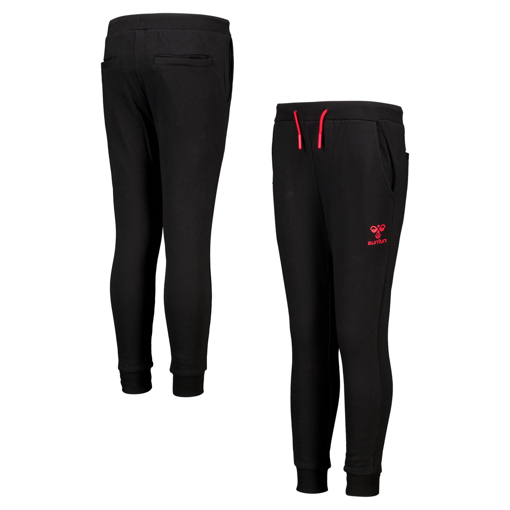 Sunderland Hummel Lounge Joggers - Black - Kids, , rebel_hi-res