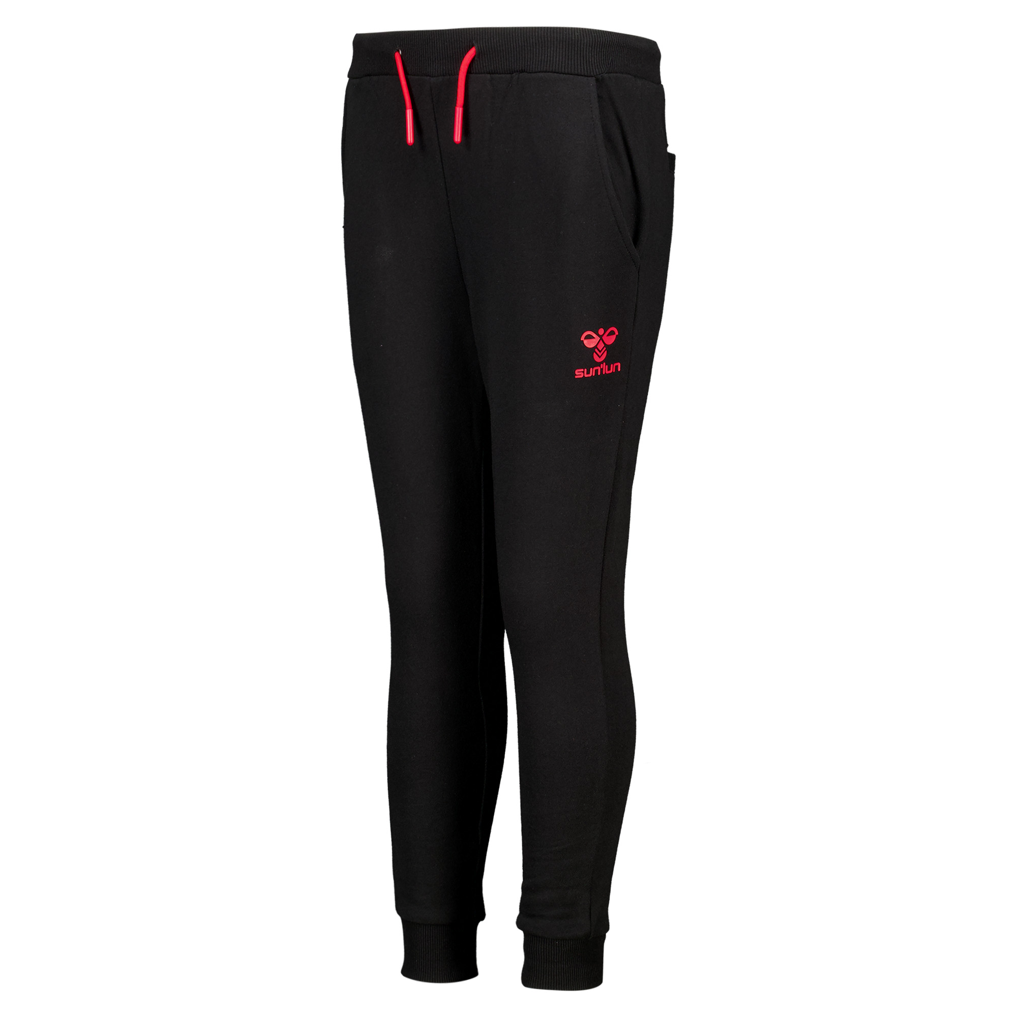 Sunderland Hummel Lounge Joggers - Black - Kids, , rebel_hi-res