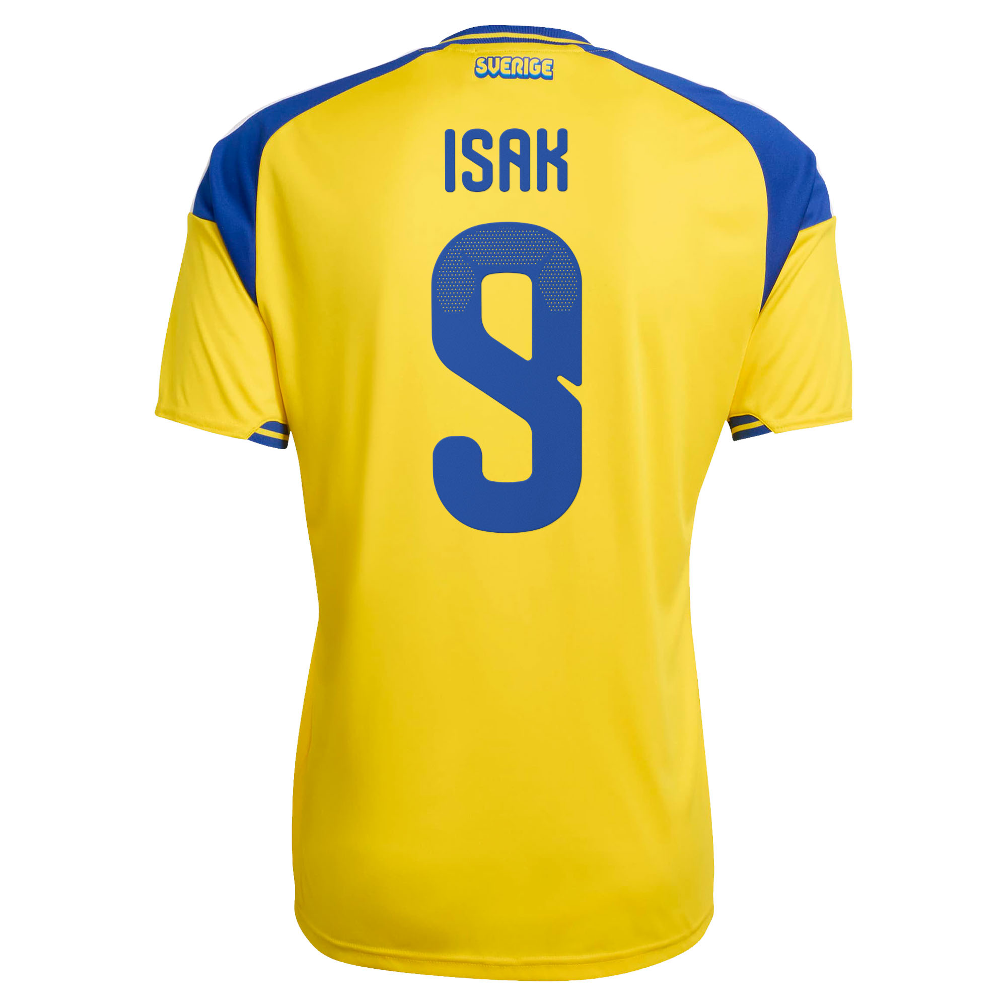 Sweden adidas Home Shirt 2026 with Isak 9 printing, , rebel_hi-res