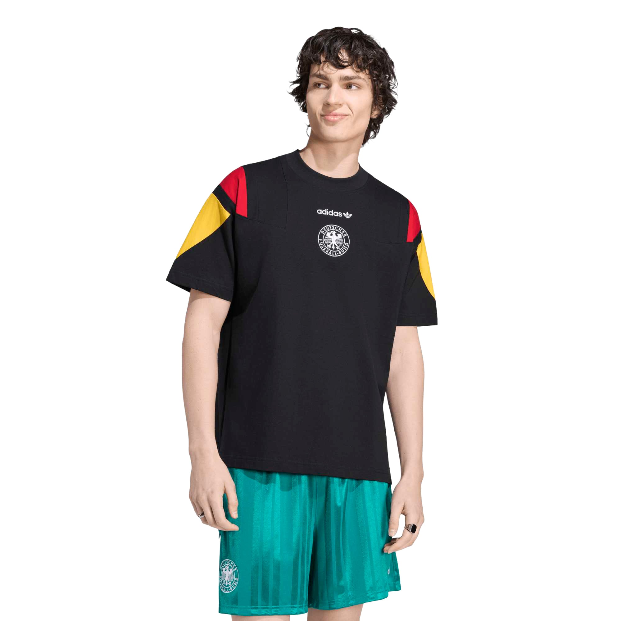 Germany DFB adidas EQT T-Shirt - Black, , rebel_hi-res