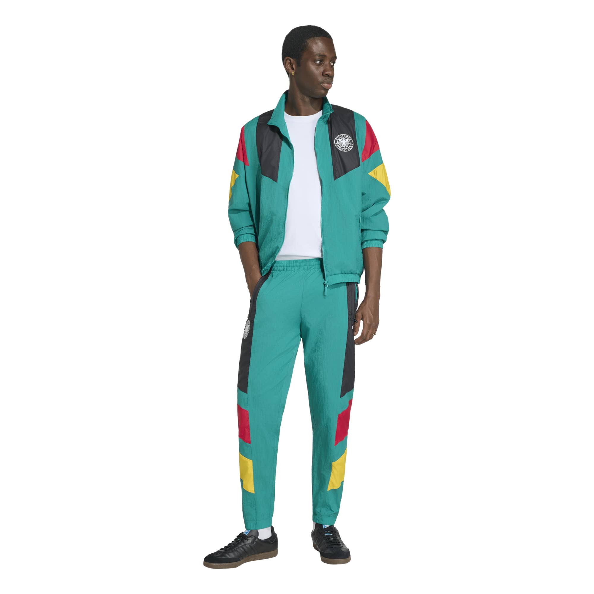 Germany DFB adidas EQT Track Pants - Green, , rebel_hi-res
