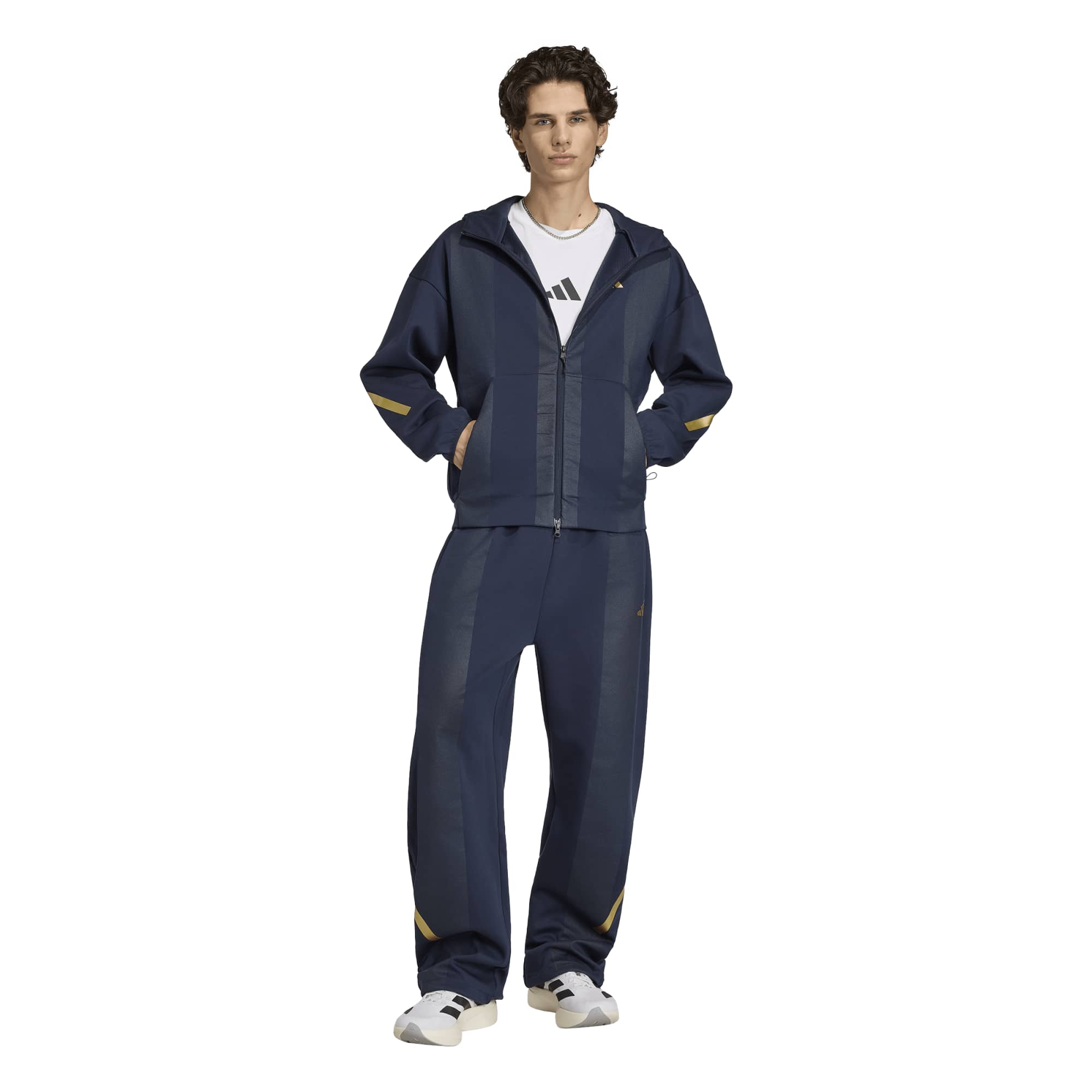 Argentina adidas Z.N.E. Full Zip Jacket/Hoodie - Navy, , rebel_hi-res