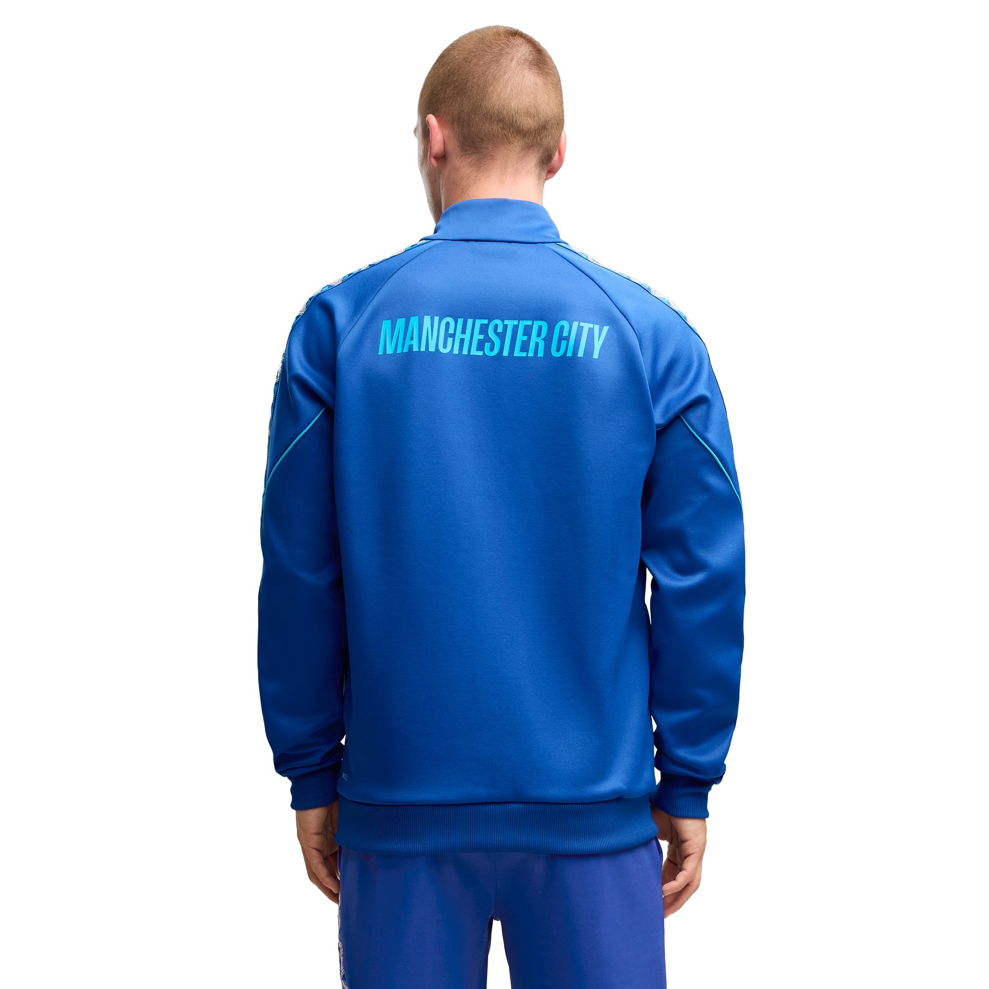 Manchester City PUMA KING Anthem Jacket - Dark Blue, , rebel_hi-res