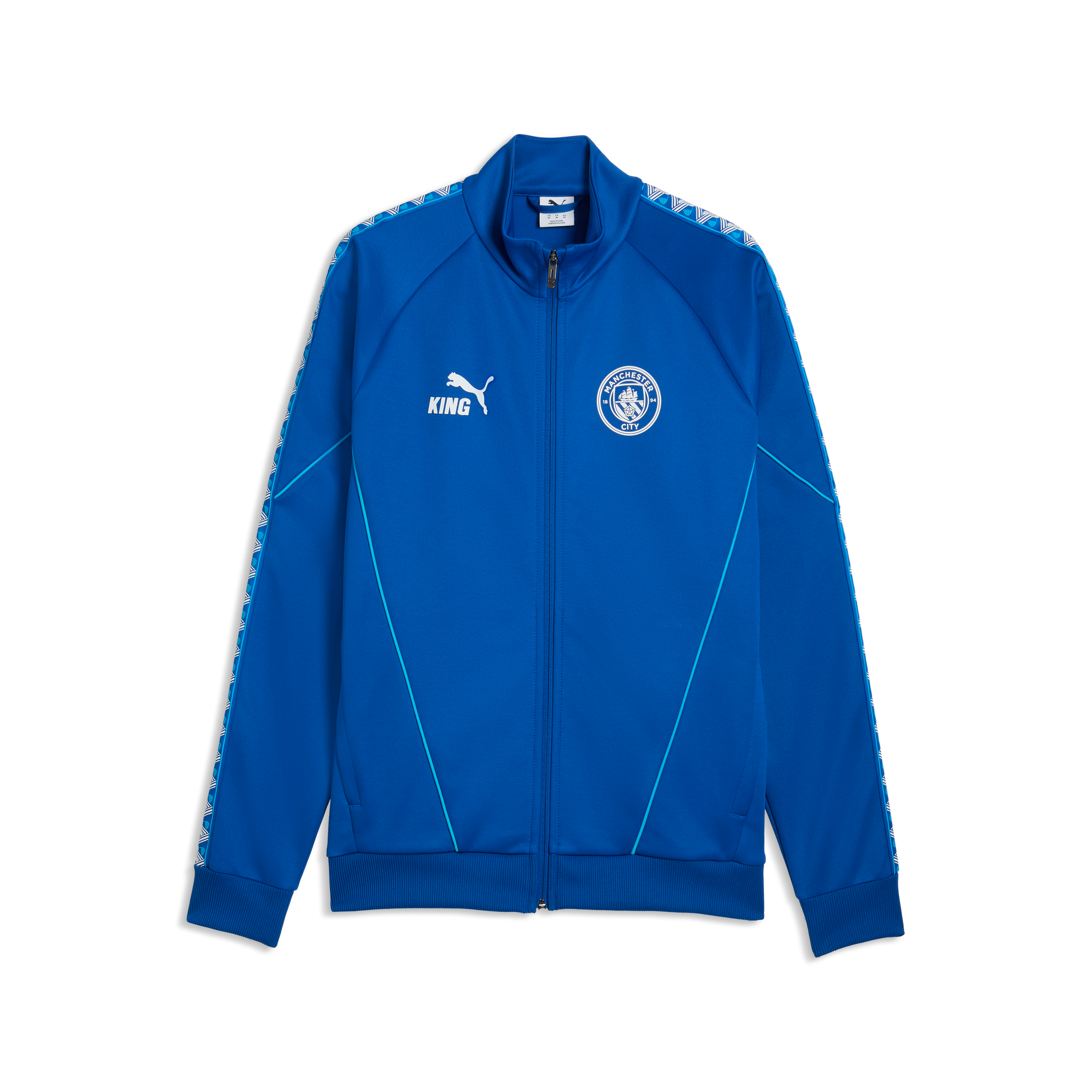 Manchester City PUMA KING Anthem Jacket - Dark Blue, , rebel_hi-res