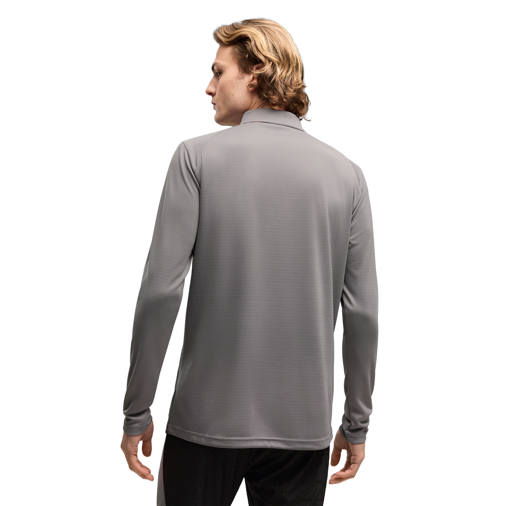Manchester City Puma Training 1/4 Zip Top - Dark Grey, , rebel_hi-res