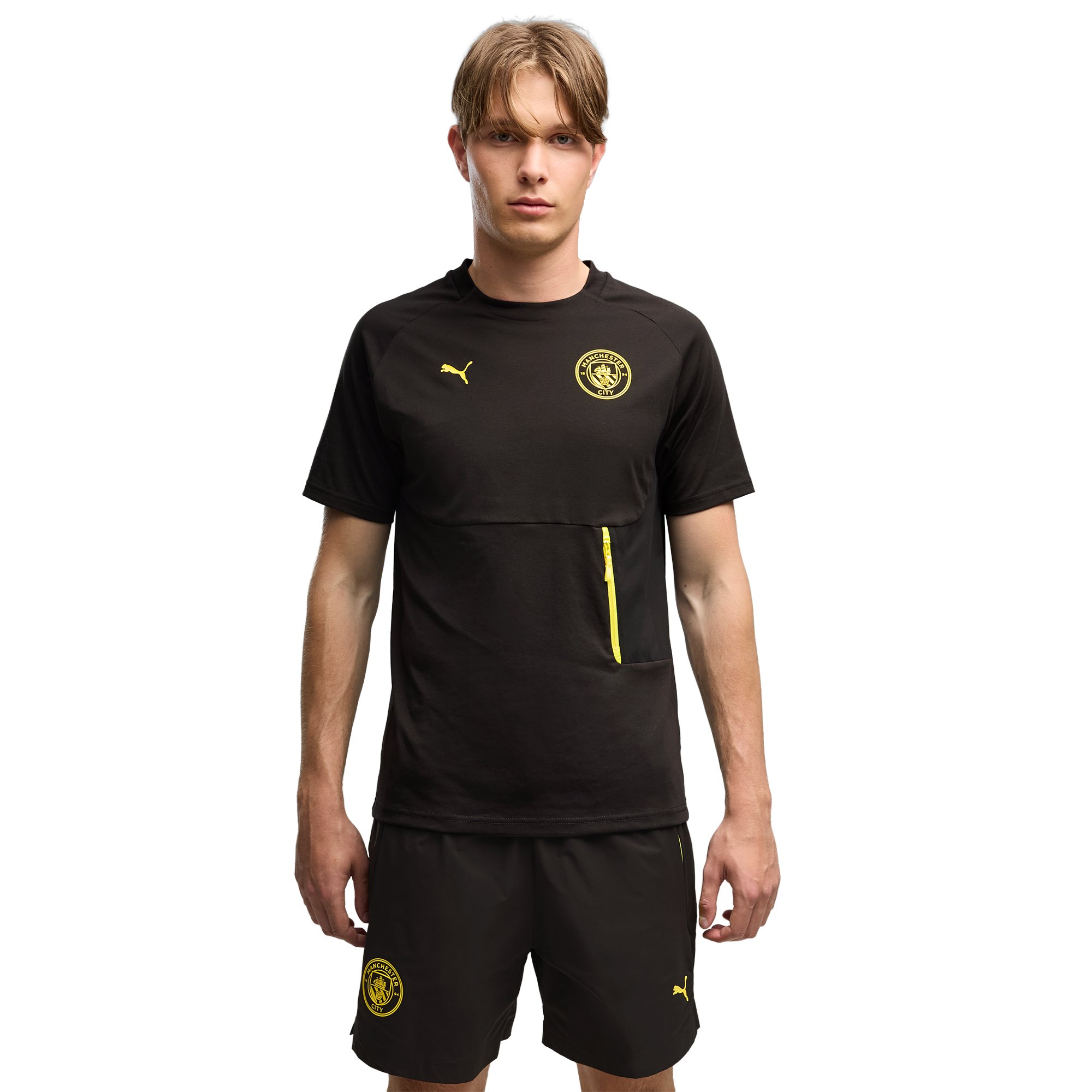 Manchester City PumaTECH T-Shirt - Black, , rebel_hi-res
