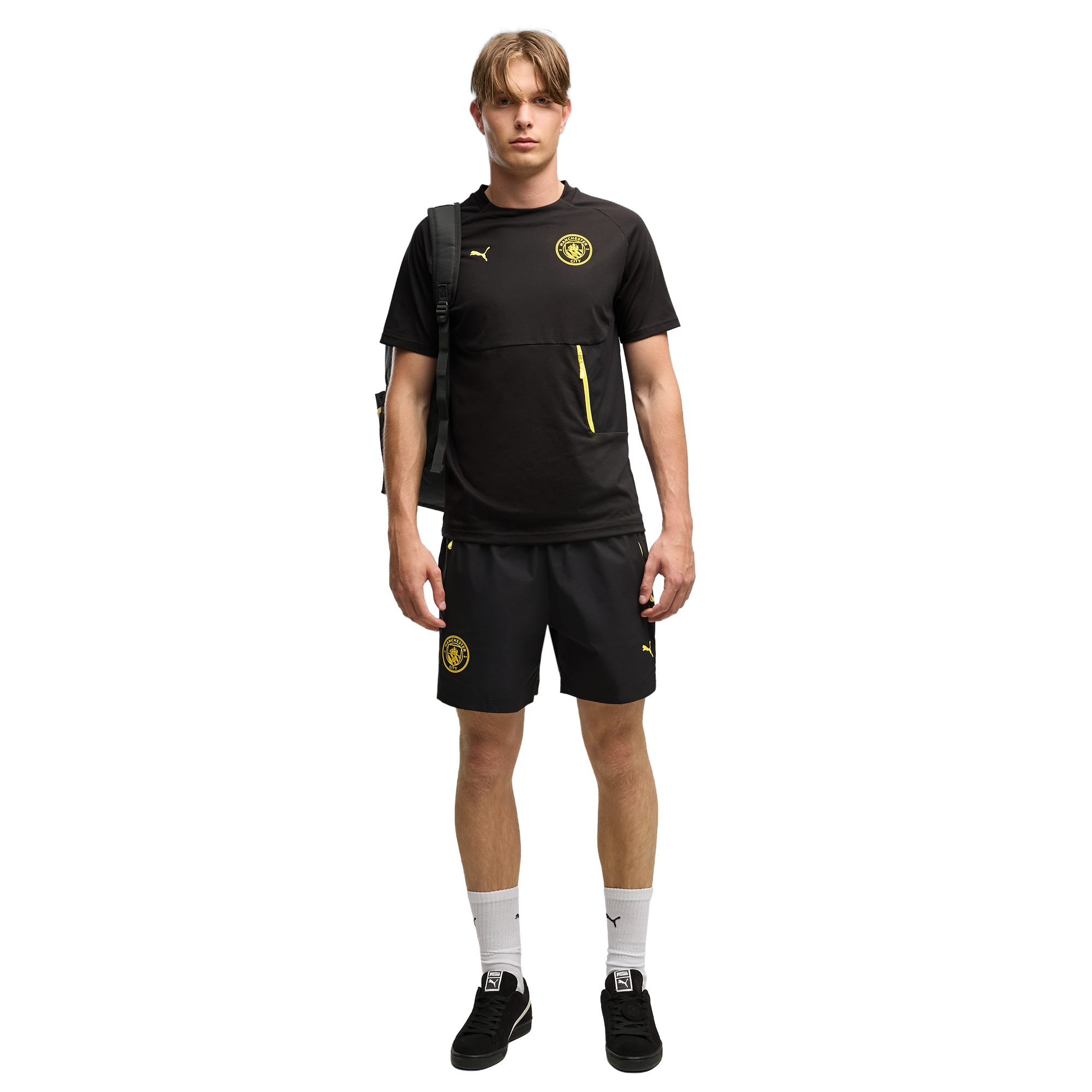 Manchester City PumaTECH T-Shirt - Black, , rebel_hi-res