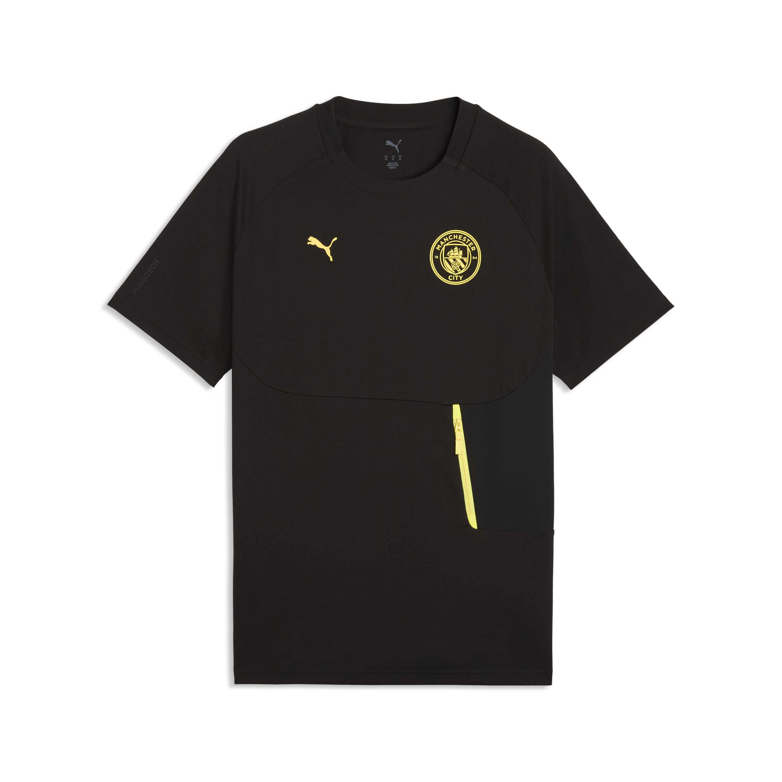 Manchester City PumaTECH T-Shirt - Black, , rebel_hi-res