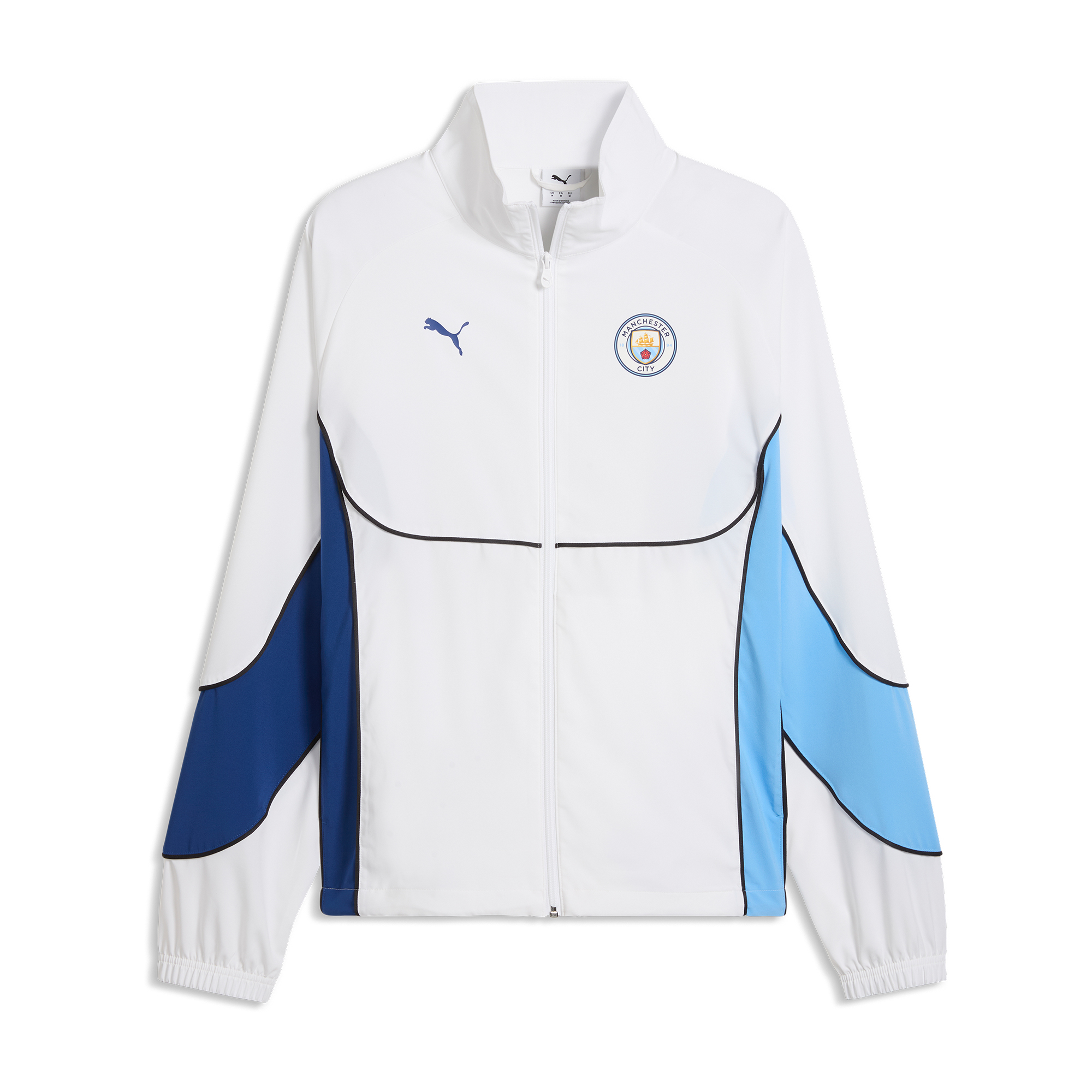 Manchester City PumaTECH-X Track Jacket - White, , rebel_hi-res