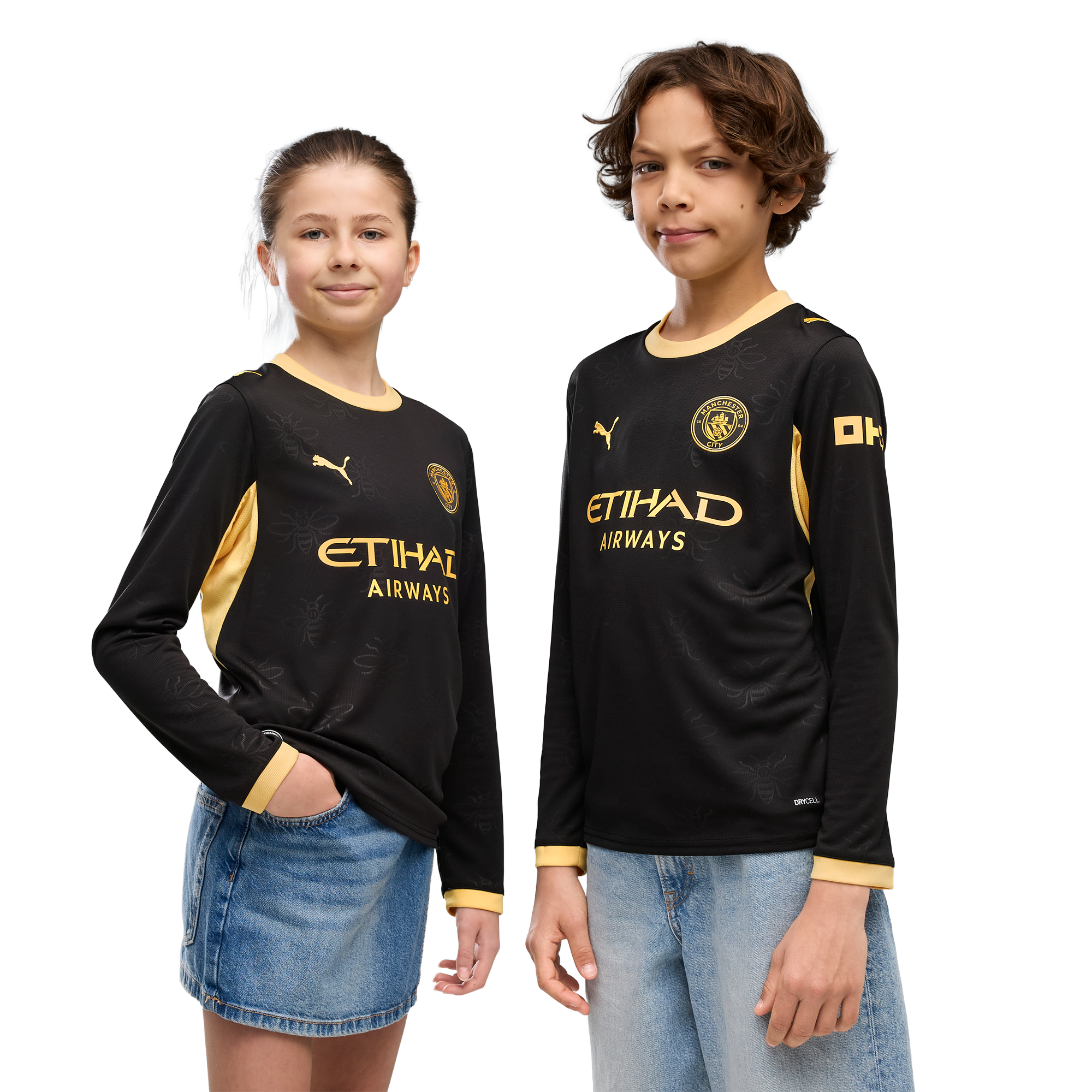 Manchester City Puma Away Shirt 2026-27 - Long Sleeve - Kids, , rebel_hi-res