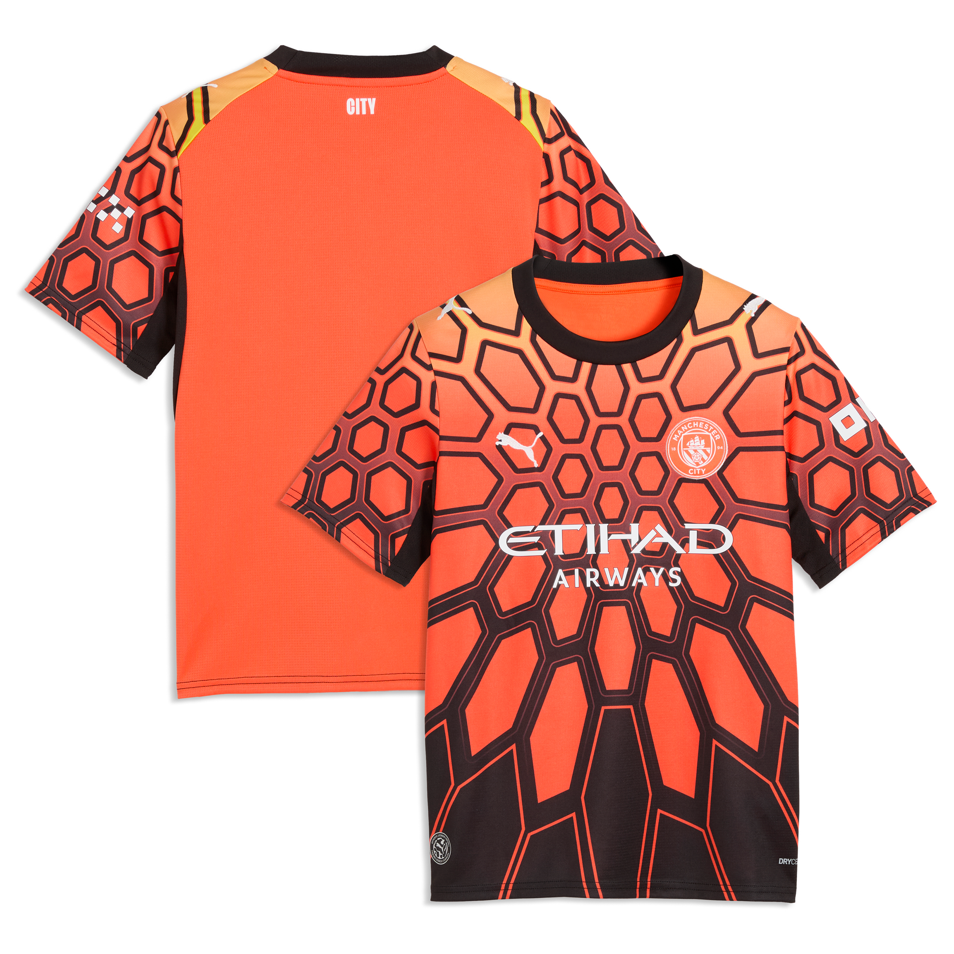 Manchester City PUMA Goalkeeper Shirt 2026-27 - Kids, , rebel_hi-res