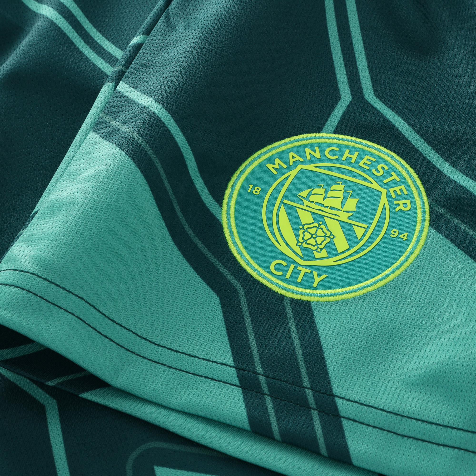 Manchester City PUMA Goalkeeper Shorts 2026-27 - Kids, , rebel_hi-res