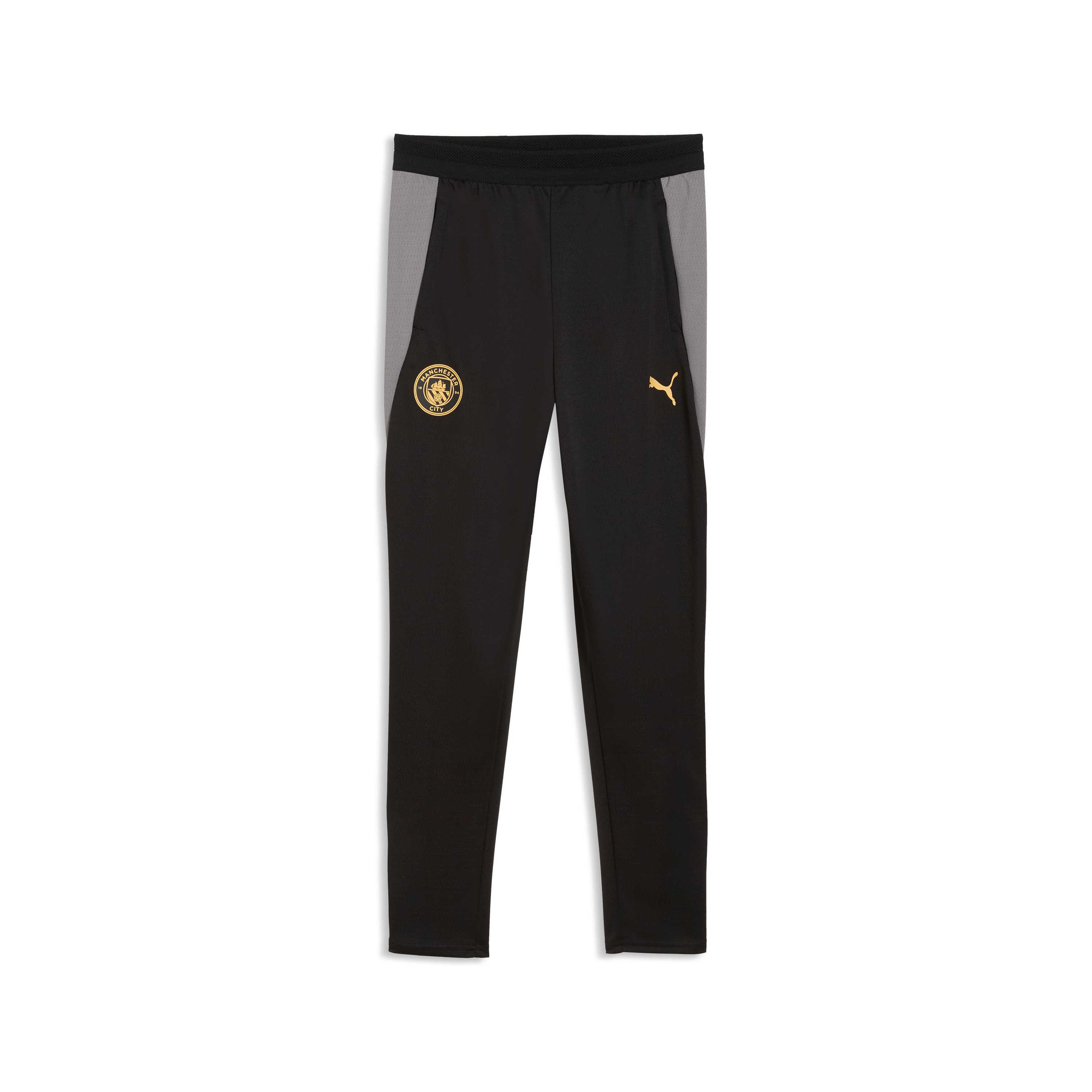 Manchester City Puma Training Pants - Black - Kids, , rebel_hi-res