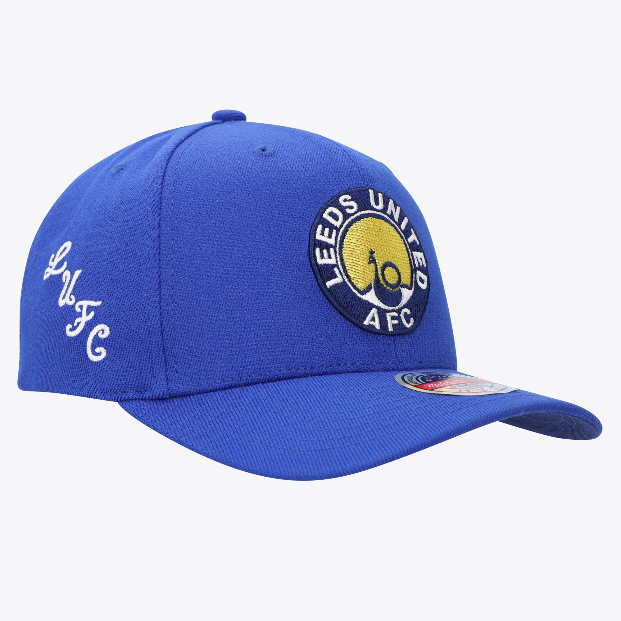 Leeds United x Mitchell & Ness Stadium Cap - Blue - Mens, , rebel_hi-res