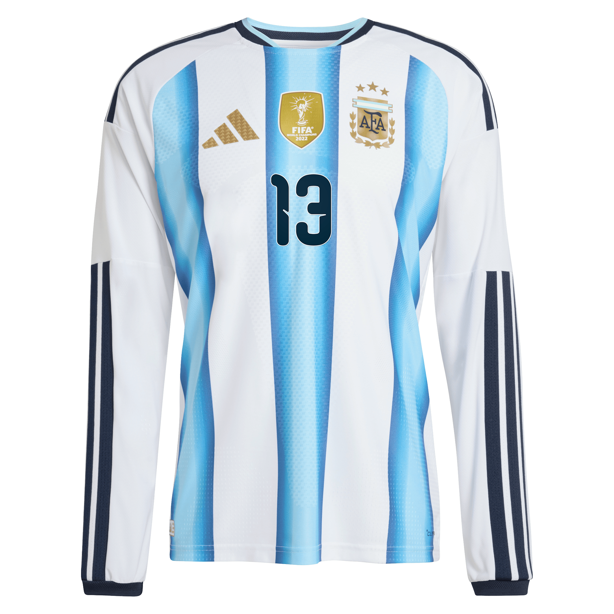 Argentina adidas Home Authentic Shirt 2026 - Long sleeve with Romero 13 printing, , rebel_hi-res