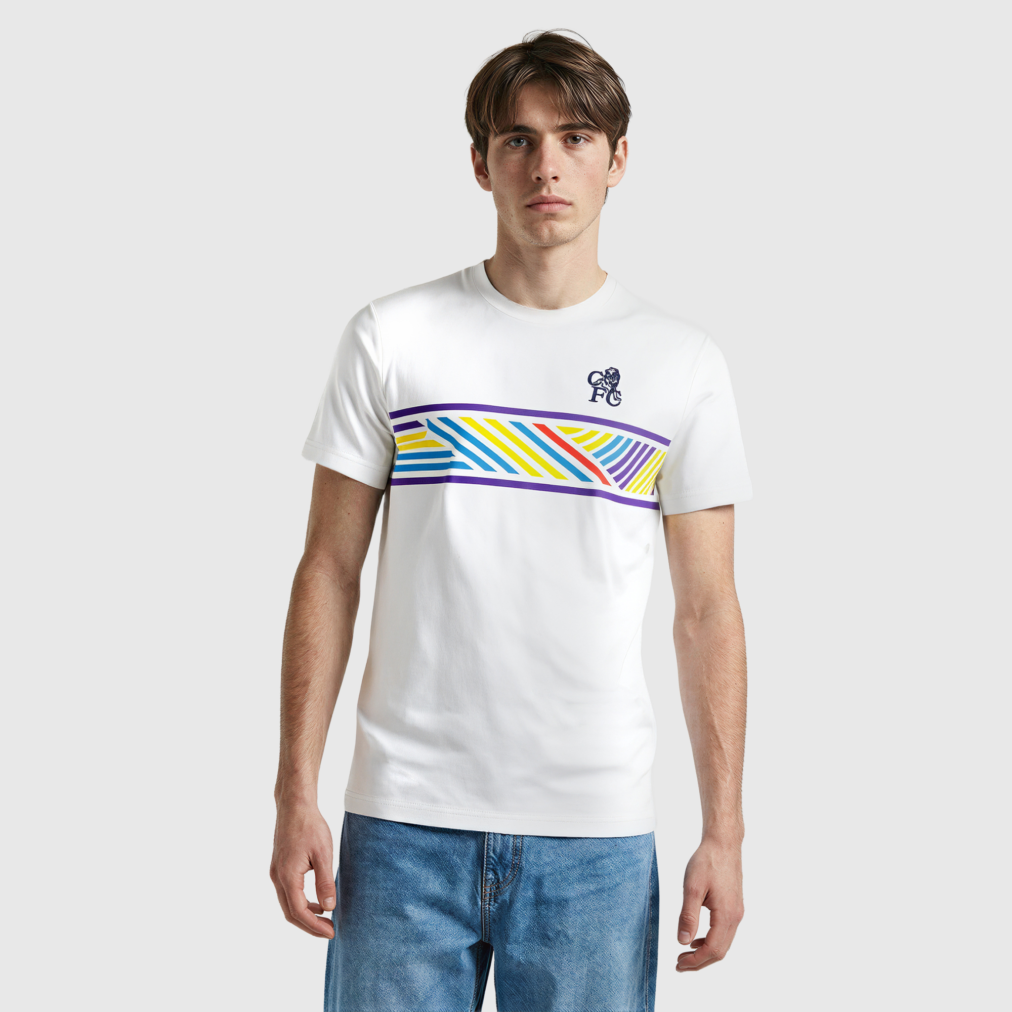 Chelsea 94 Away Reinspired T-Shirt - White, , rebel_hi-res