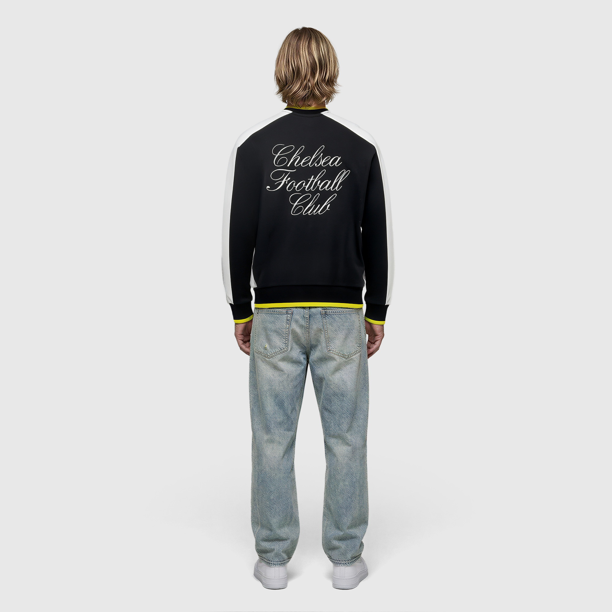 Chelsea 97 Cup Final Reinspired Sweater - Black, , rebel_hi-res